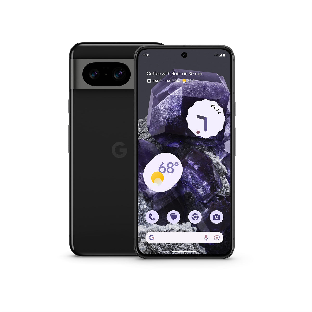 Google Pixel 8 5G,Versión de EE. UU., Obsidiana de 128 GB, Desbloqueado (reacondicionado)