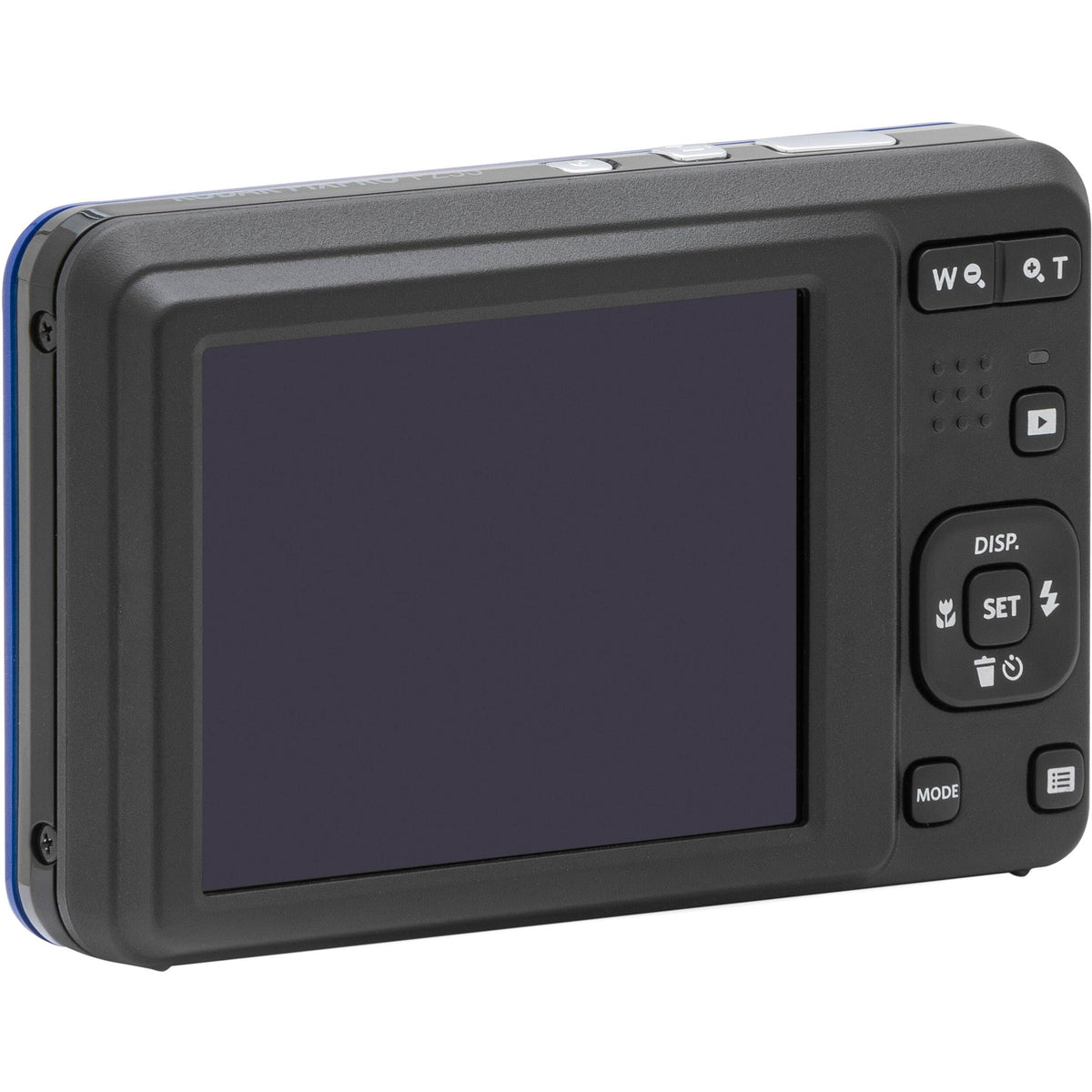 Kodak PIXPRO FZ55 - Cámara digital azul de 16 MP, zoom óptico de 5X, 28 mm, gran angular, 1080P, cámara LCD Full HD de 2,7 pulgadas, tarjeta y lector de 64 GB + funda + portafolios de memoria +
