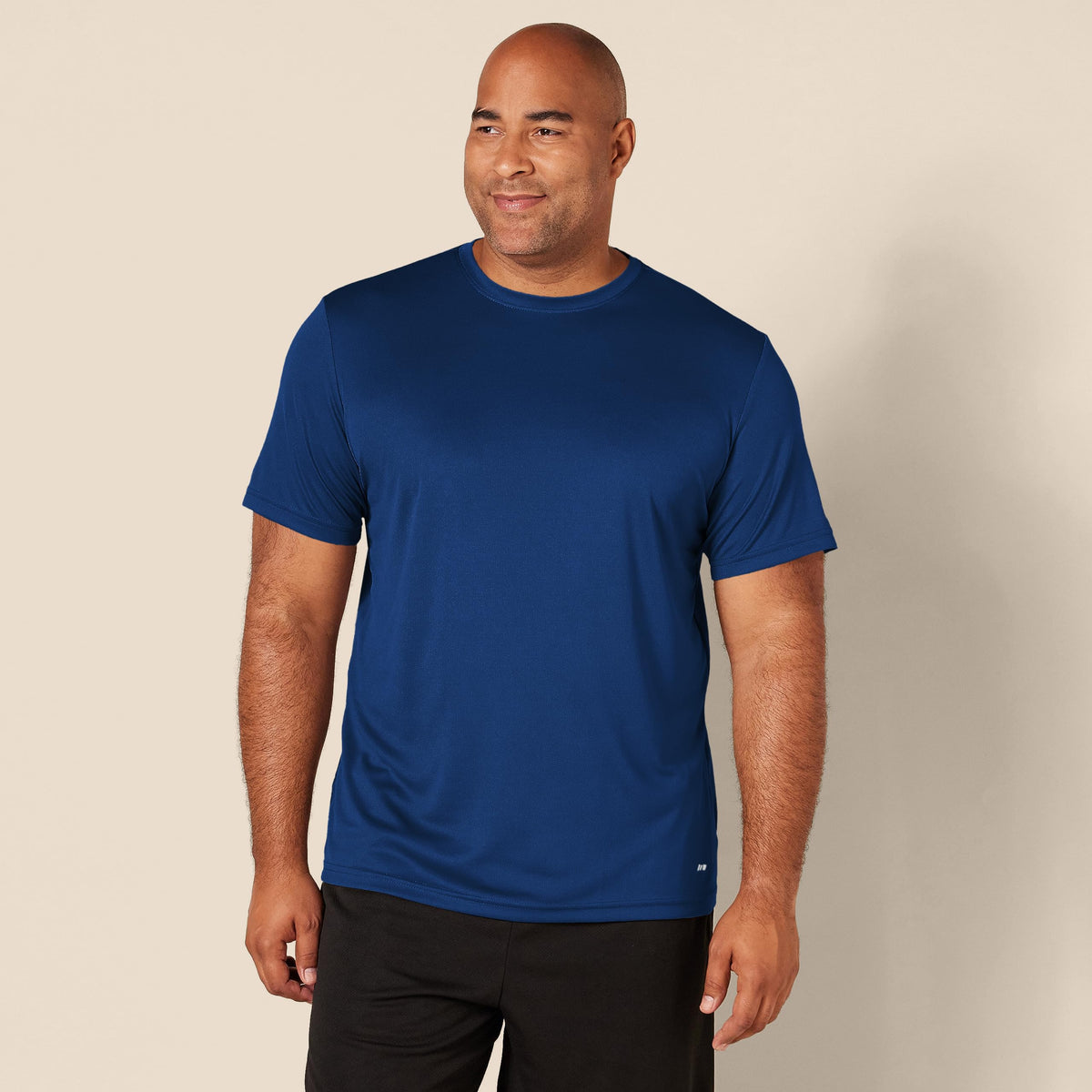 Amazon Essentials Performance Tech - Camiseta para hombre, paquete de 2, verde azulado/azul marino, talla G