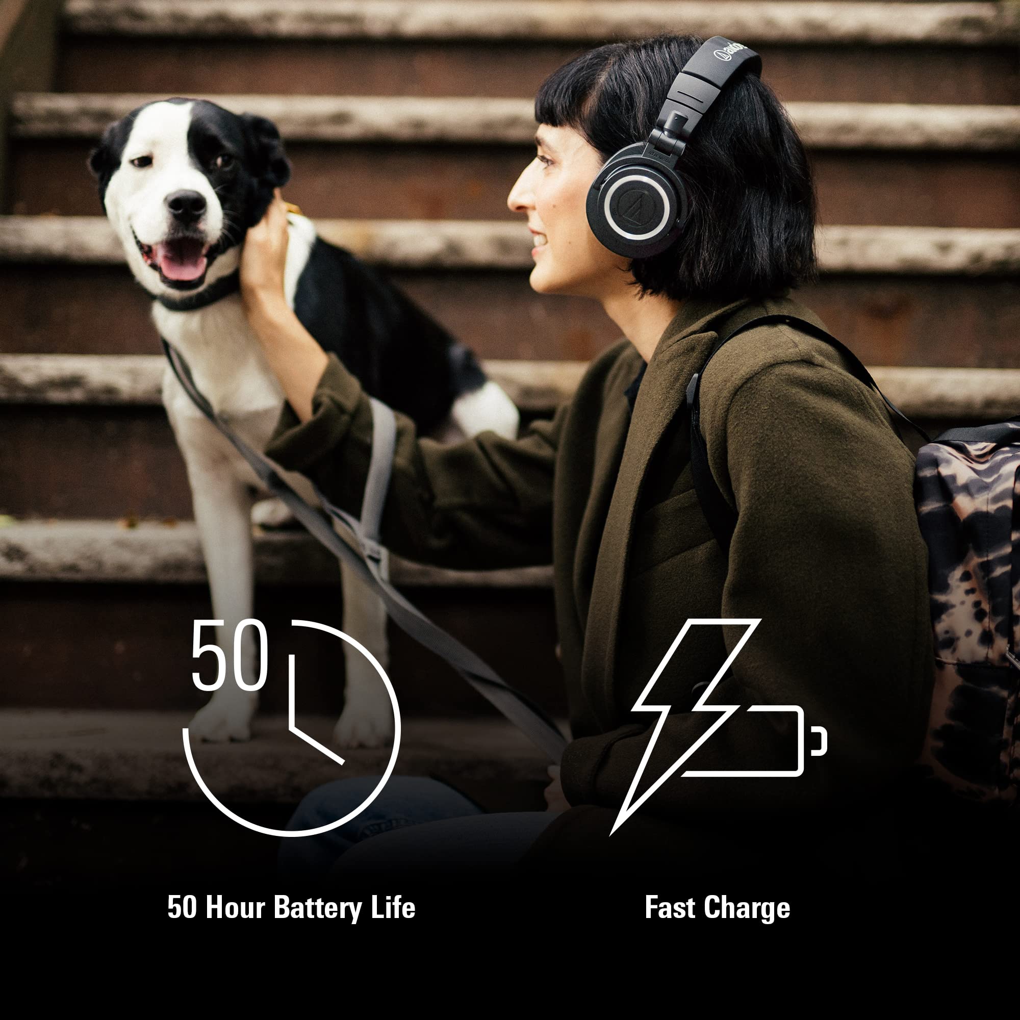 Audio-Technica ATH-M50xBT2 Auriculares inalámbricos sobre la Oreja