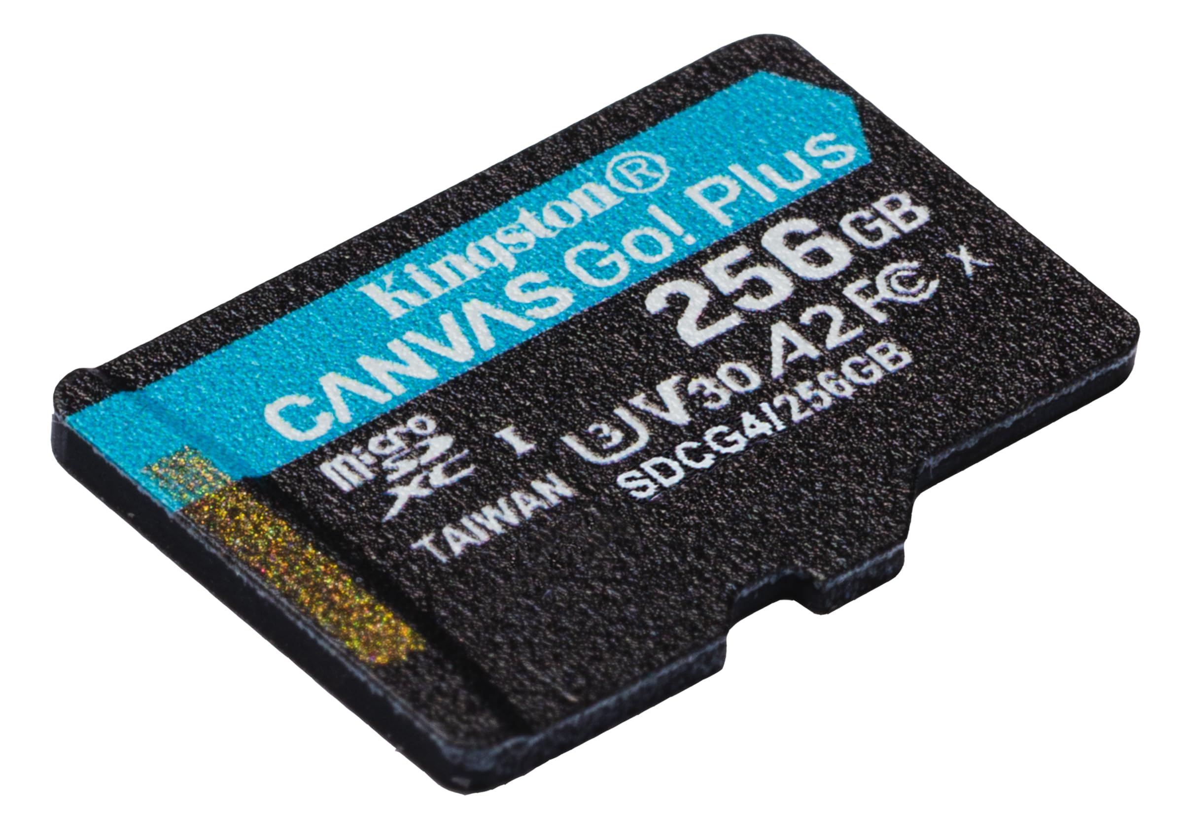 Kingston Tarjeta De Memoria MicroSD, Canvas Go Plus Gen4, Capacidad: 256GB, 4K, Clase 10, UHS-I, U3, V30, A2 Lectura: 200MB/s y Escritura: 160MB/s, sin Adaptador SKU: SDCG4/256GBSP