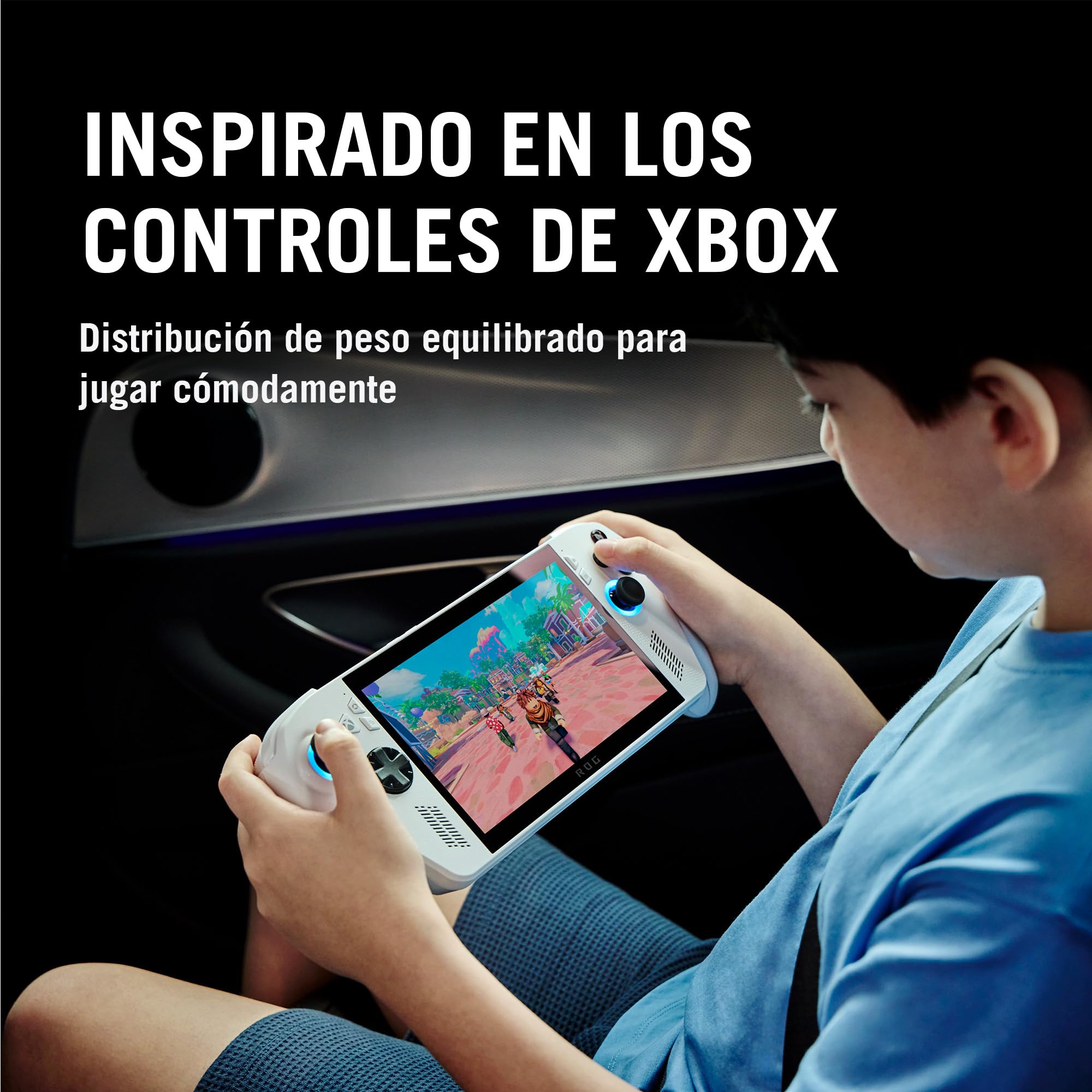 ASUS ROG XBOX Ally/AMD Ryzen™ Z2 A/AMD Radeon™ Graphics/ 16GB 512GB SSD/FHD 16:9 120Hz/ Wi-Fi 6E + Bluetooth® 5.