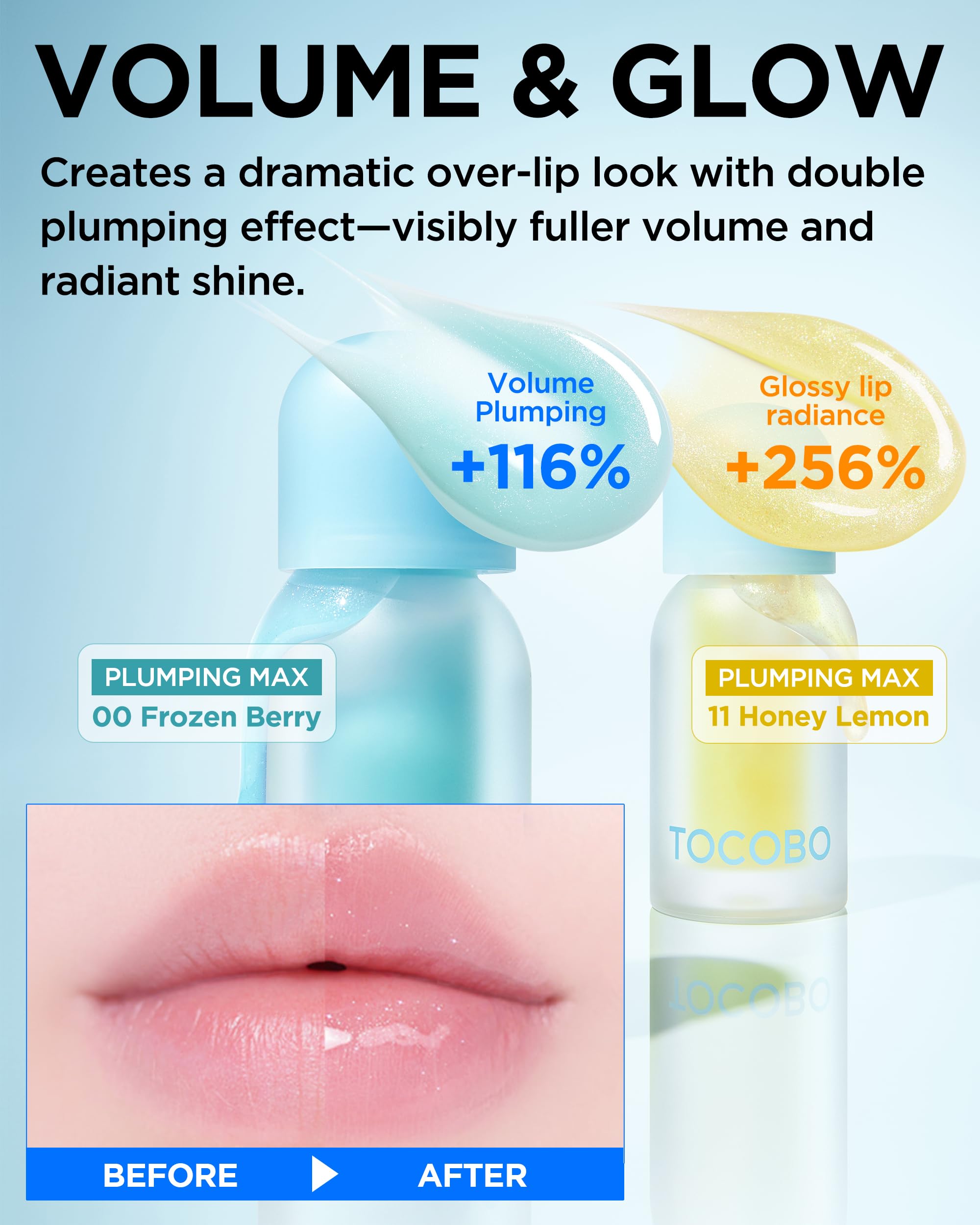 TOCOBO Juicy Berry Plumping Lip Oil 18 Cozy Pink – Aceite labial hidratante coreano vegano con aceites vegetales para un alto brillo – Fórmula no pegajosa para todos los tonos de piel, 4g