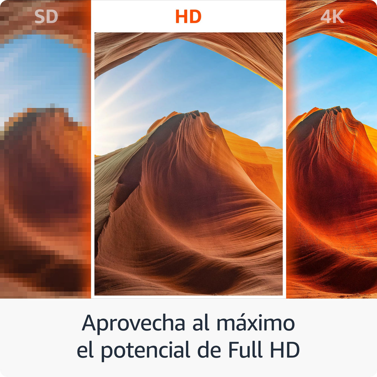 Amazon Fire TV Stick HD (modelo más reciente), TV gratuito, Control remoto por voz Alexa, controles de Smart Home, streaming en HD