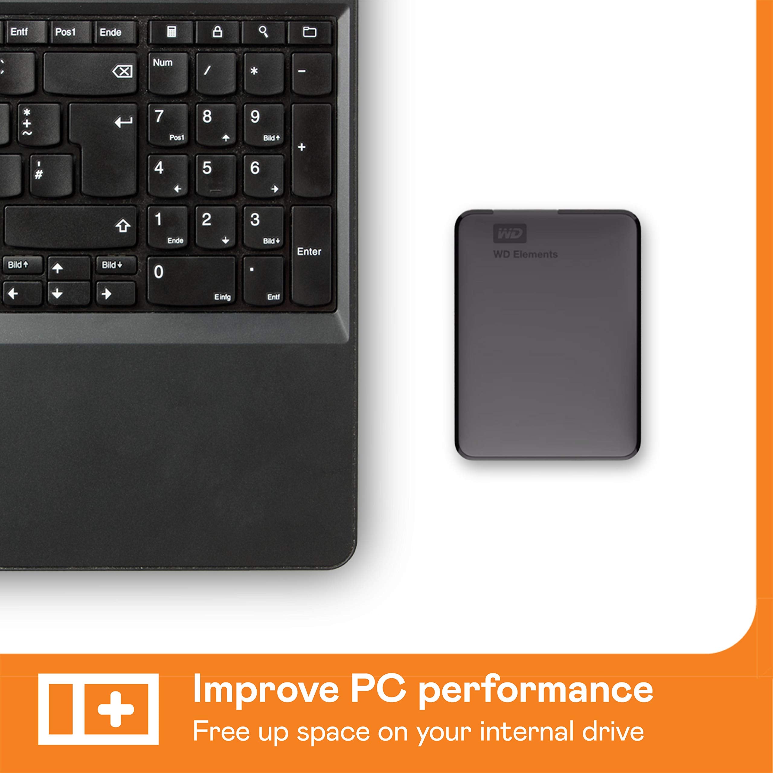 Disco Duro Externo Western Digital Elements 6TB USB3.0 Negro WDBHJS0060BBK WESN