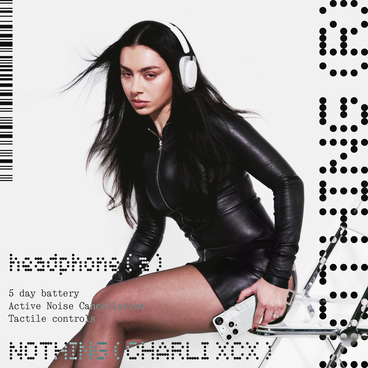 Nothing Headphone (a) Audífonos Inalámbricos ANC 40db Hi-Res Amarillos