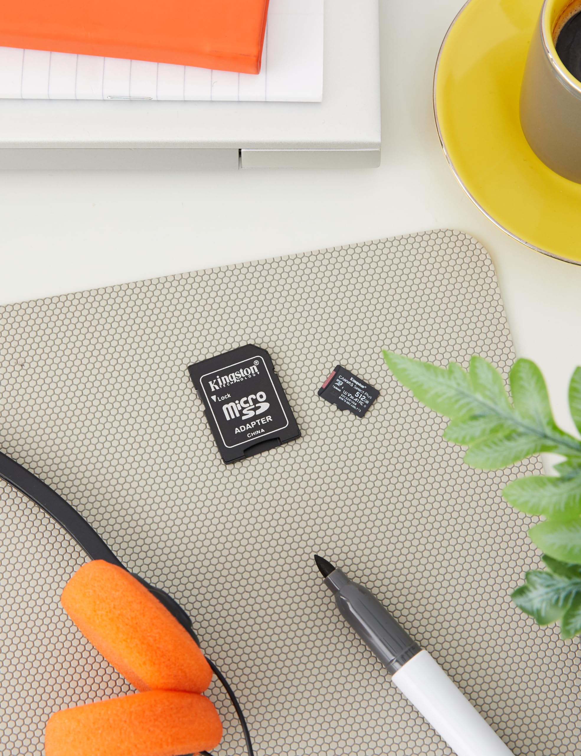 Kingston MicroSDXC Select Plus 512GB (Con Adaptador a SD) Clase 10, UHS-I, U3, V30 Lectura: 100MB/s y Escritura: 85MB/s (SDCS2/512GB)