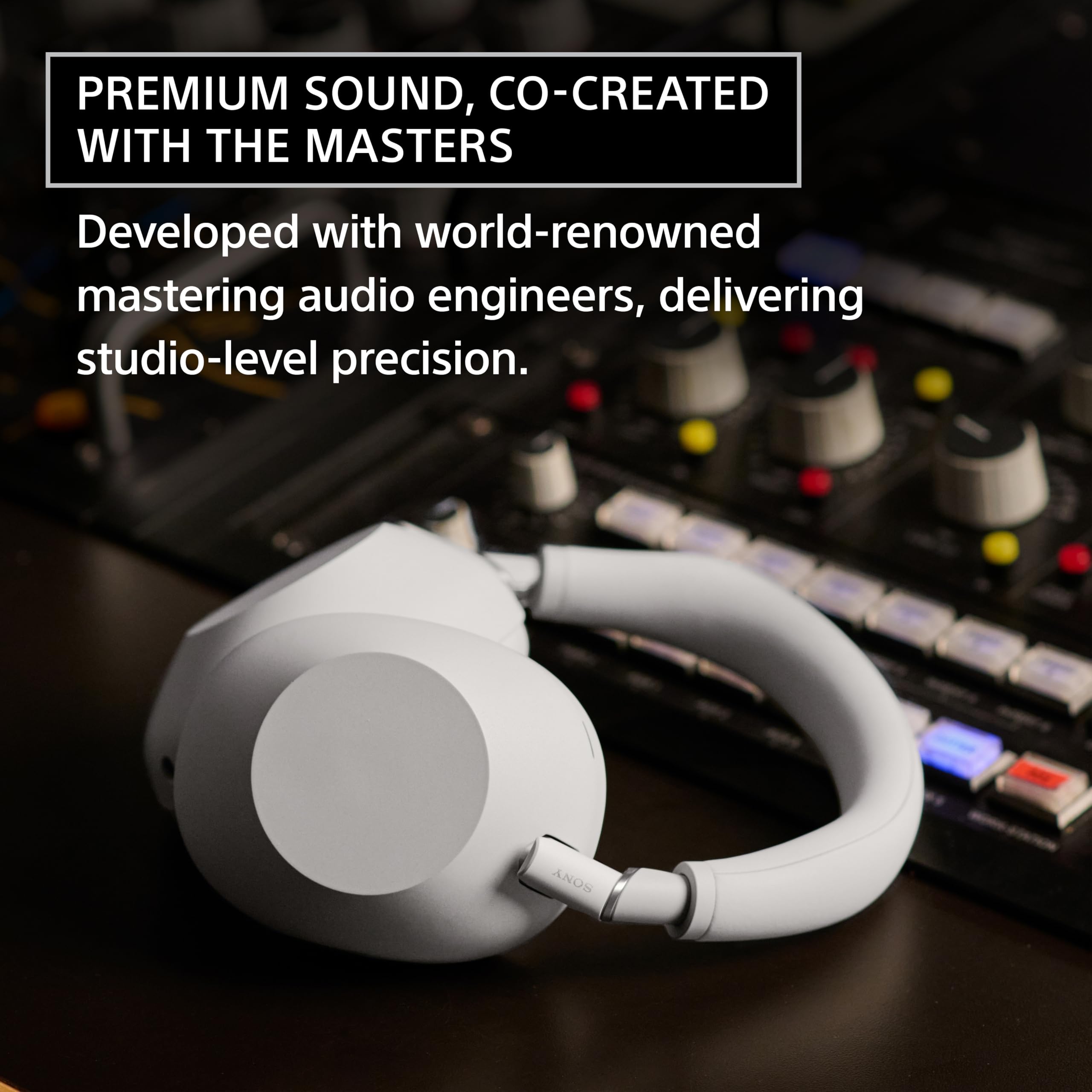 Sony WH-1000XM6 Auriculares inalámbricos con la Mejor cancelación de Ruido, micrófonos, Optimizador adaptativo, Calidad de Estudio, batería de 30 Horas, Arena