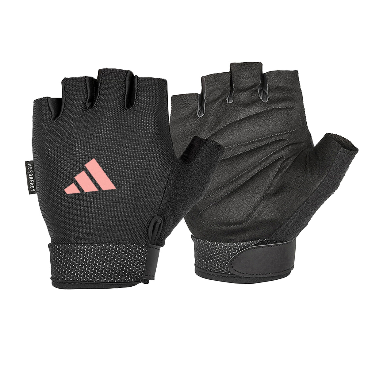 adidas Essential - Guantes Ajustables, Guantes Ajustables Esenciales., Rosado, Pequeño
