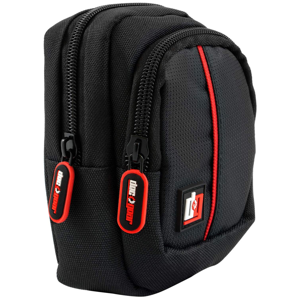 Cámara digital Kodak PIXPRO FZ55, paquete en rojo con tarjeta de memoria Lexar de 32 GB de alto rendimiento 800x UHS-I SDHC + estuche para cámara Deco Photo Point and Shoot Field Bag