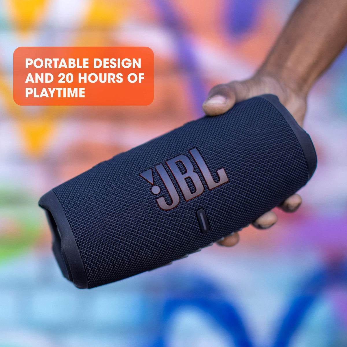 JBL Bocina Portátil Charge 5 Bluetooth Negro