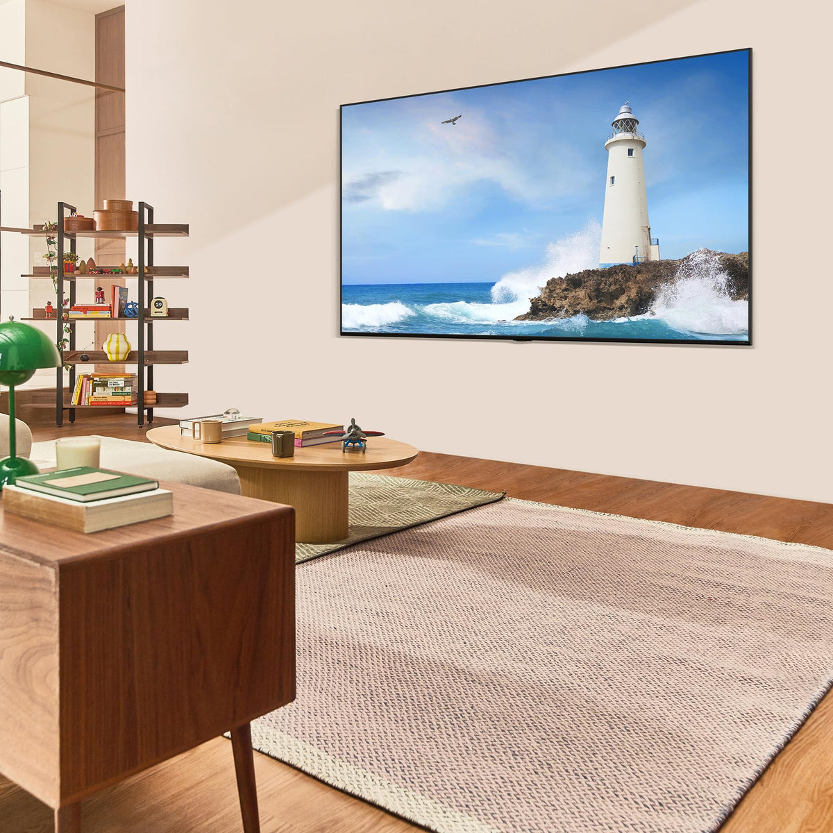 LG Pantalla QNED 55 Pulgadas 4K Smart TV 2024 ThinQ AI 55QNED80TSA