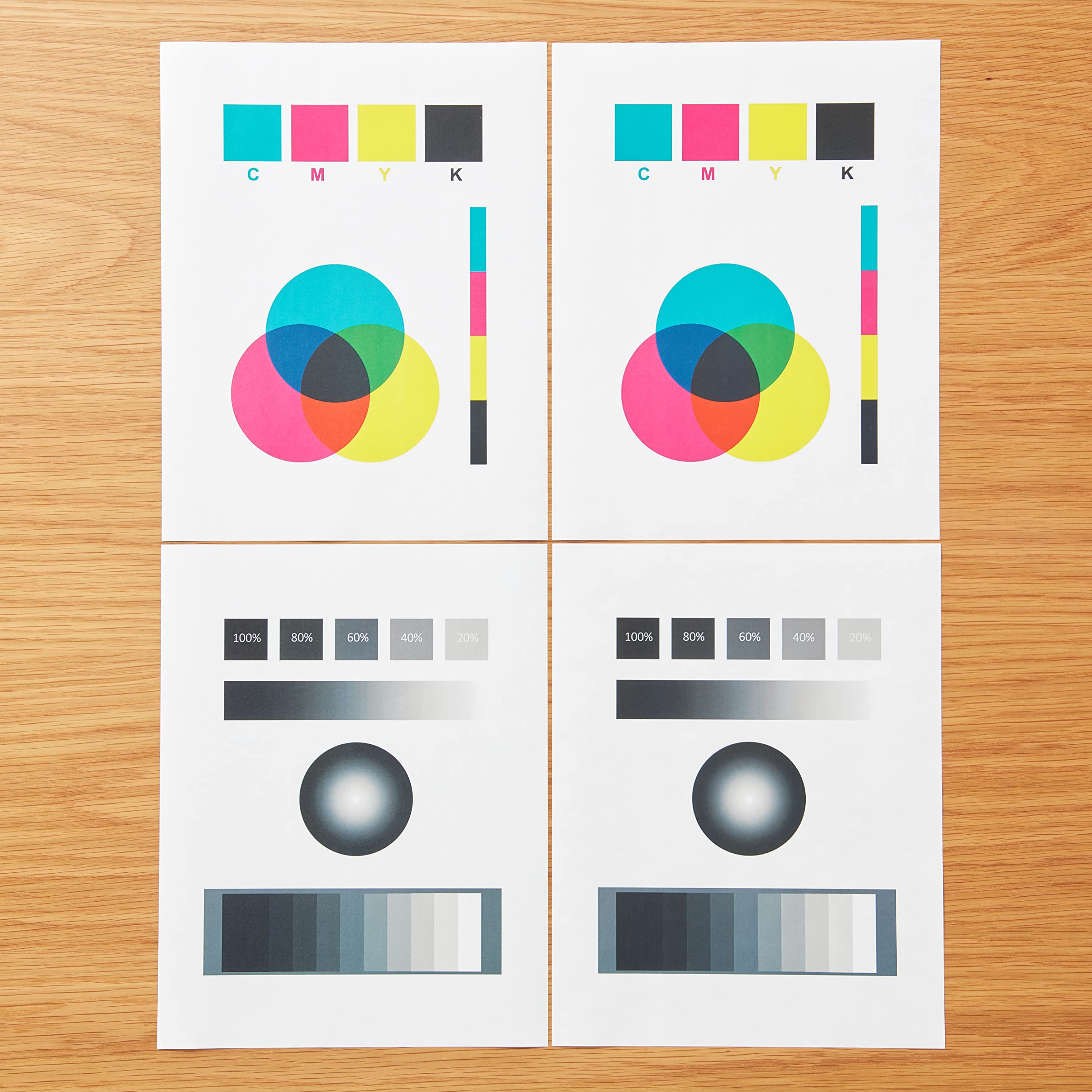 Amazon Basics Papel Multiusos Para Impresora Fotocopiadora, 21.6 x 27.9cm, 9.07kg, 1 Resma (500 Hojas), Brillo 92, Blanco