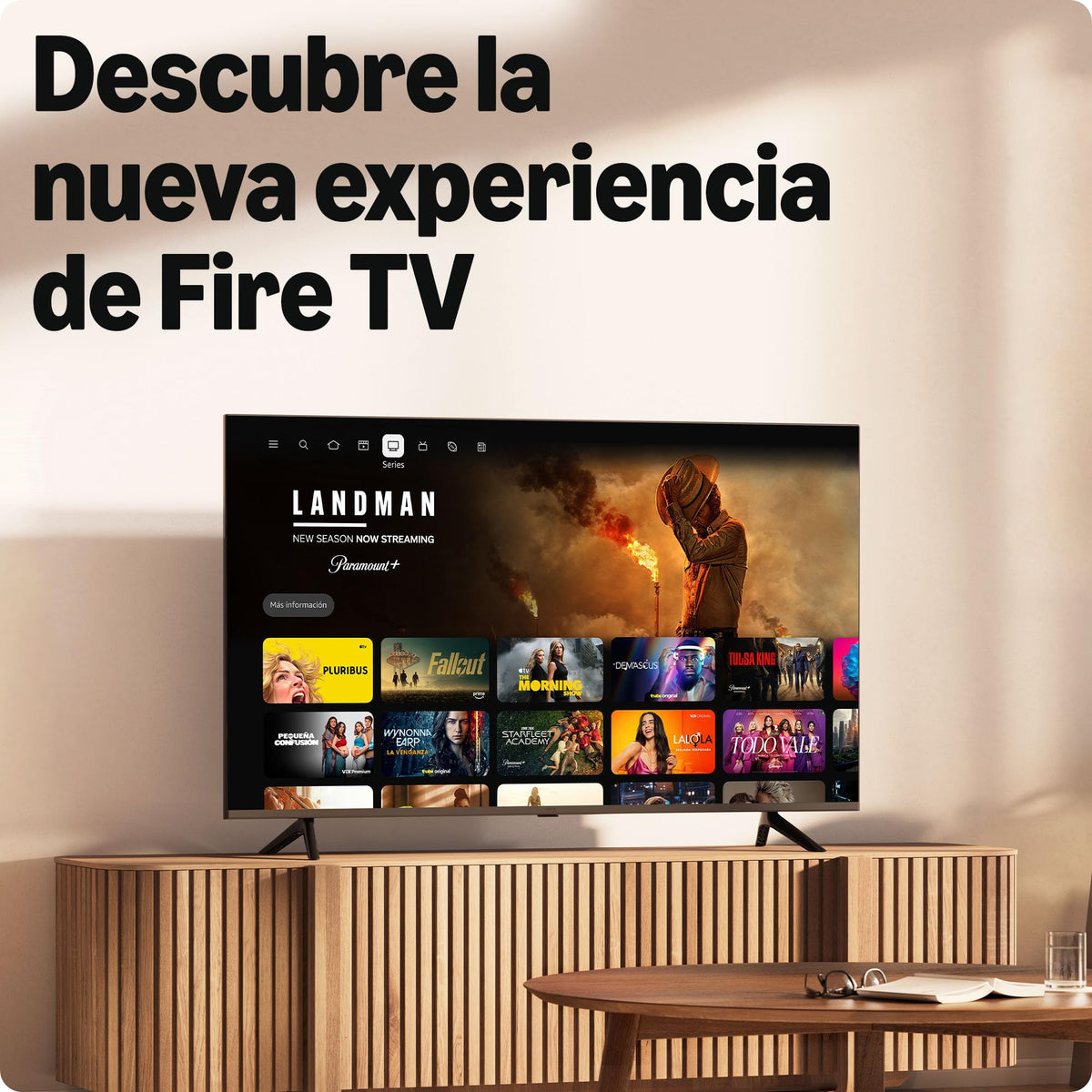 Amazon Fire TV Stick HD (modelo más reciente): Control remoto por voz Alexa que recibe alimentación a través de la televisión y se configura fácilmente