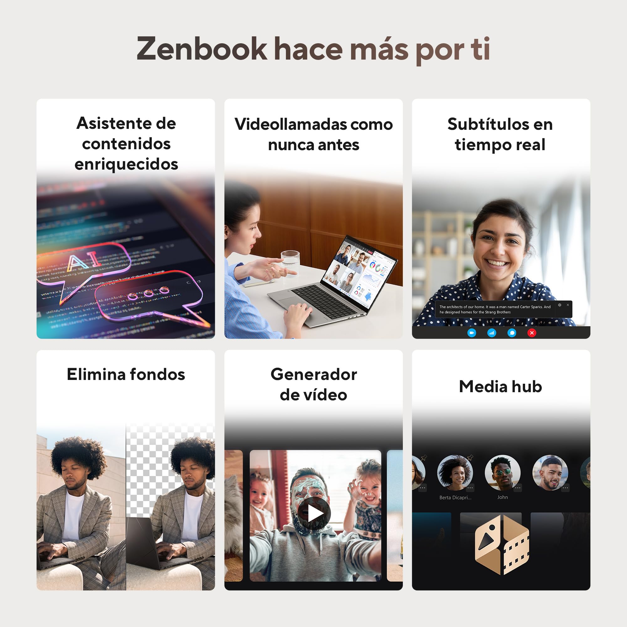 ASUS Zenbook S16 OLED 3k/ AMD Ryzen AI 7 350/50 TOPS/24GB -1TB SSD/AMD Radeon Graphics/Carga rapida USB-C/Teclado en español + Funda (Garantia y Servicio con la Marca en Mexico)