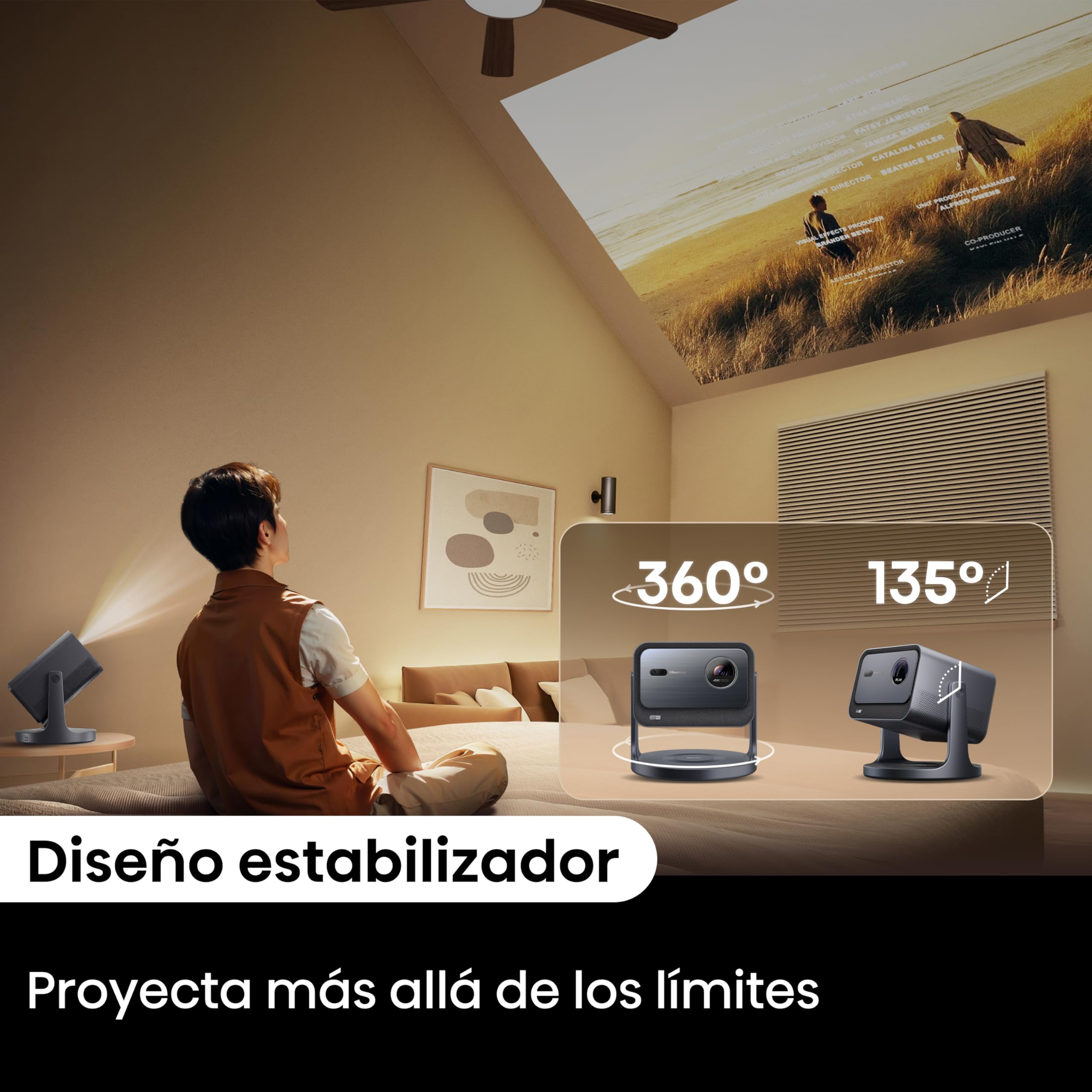 Hisense 4K Laser Mini Proyector C2