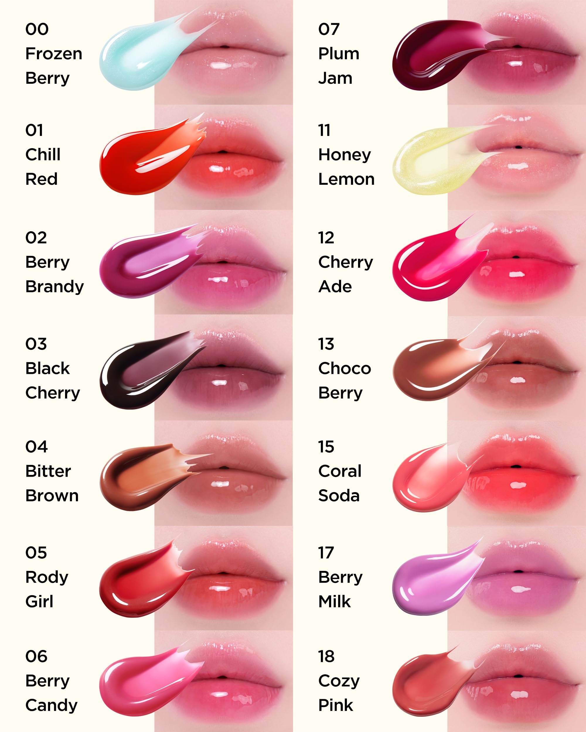 TOCOBO Juicy Berry Plumping Lip Oil 18 Cozy Pink – Aceite labial hidratante coreano vegano con aceites vegetales para un alto brillo – Fórmula no pegajosa para todos los tonos de piel, 4g