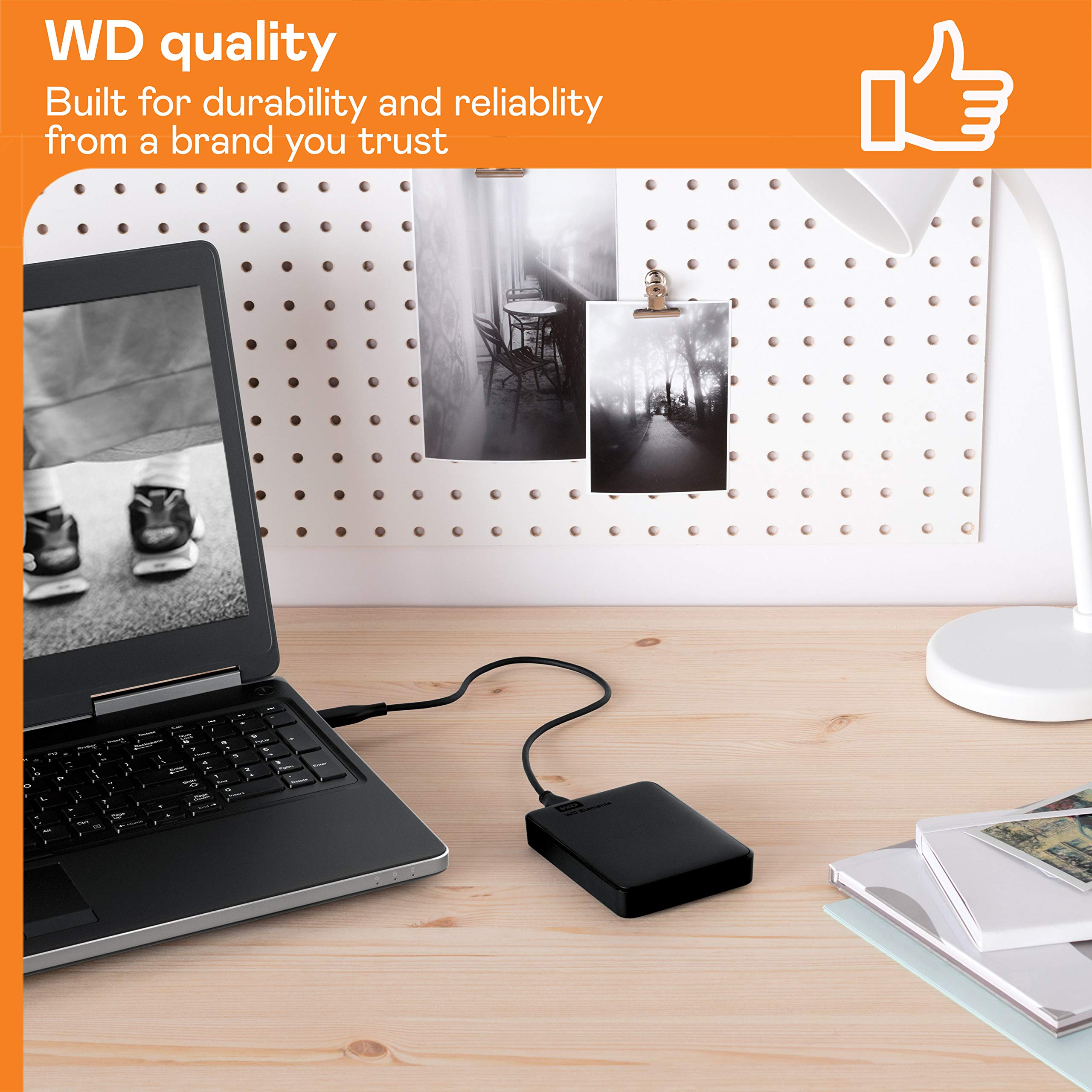 Disco Duro Externo Western Digital Elements 6TB USB3.0 Negro WDBHJS0060BBK WESN