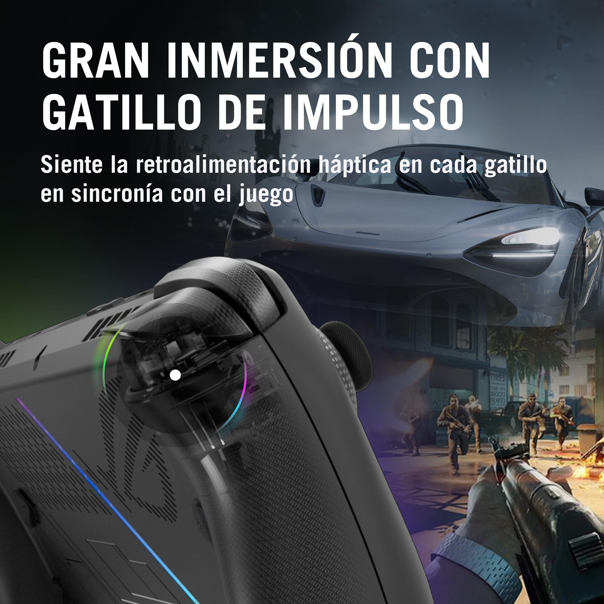 ASUS ROG XBOX Ally X/AMD Ryzen™ AI Z2 Extreme/AMD Radeon™ Graphics/RAM 24GB, 1TB SSD/FHD 16:9, 120Hz/ Wi-Fi 6E+ Bluetooth® 5.2/ Garantía y Servicio con la Marca en México