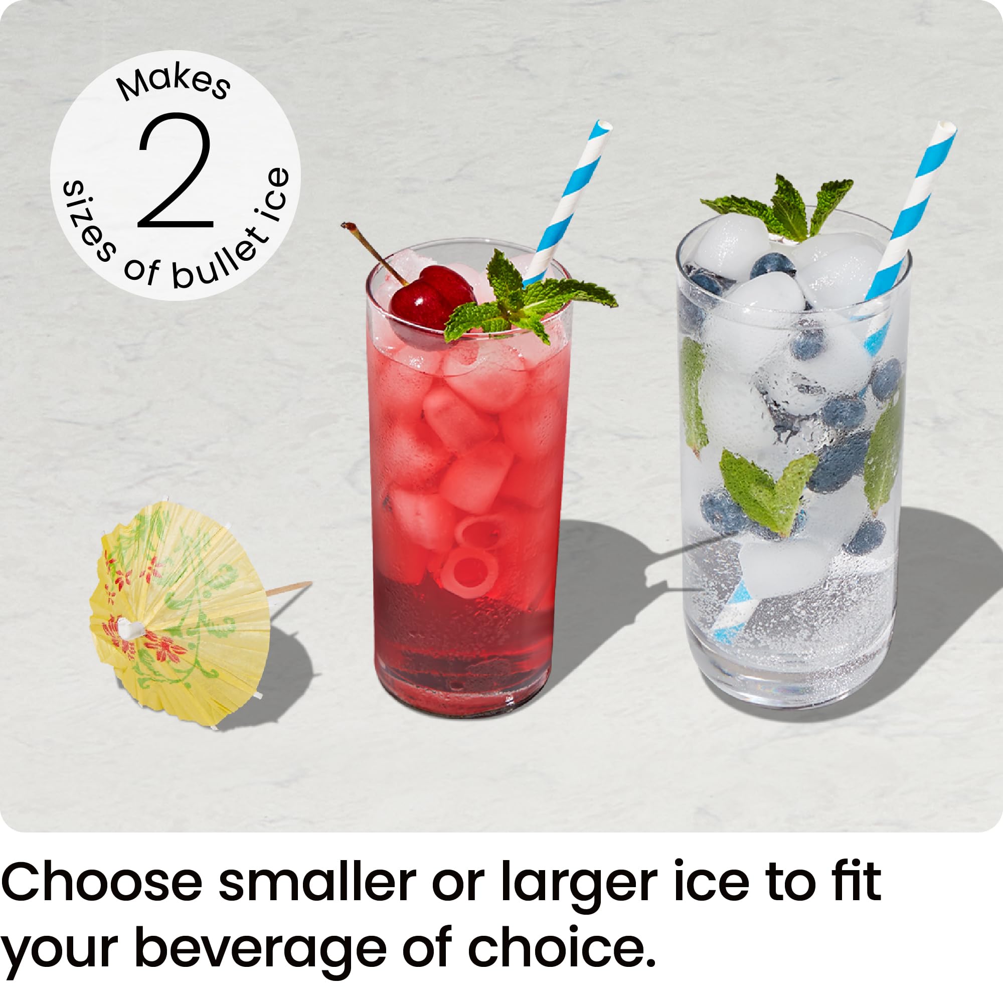 ICEMAN - Encimera de máquina de hielo de doble tamaño, máquina de hielo portátil, máquina de hielo grande y pequeña con autolimpieza, 9 cubos en 7 minutos, 22 libras/24 horas, para el hogar, cocina