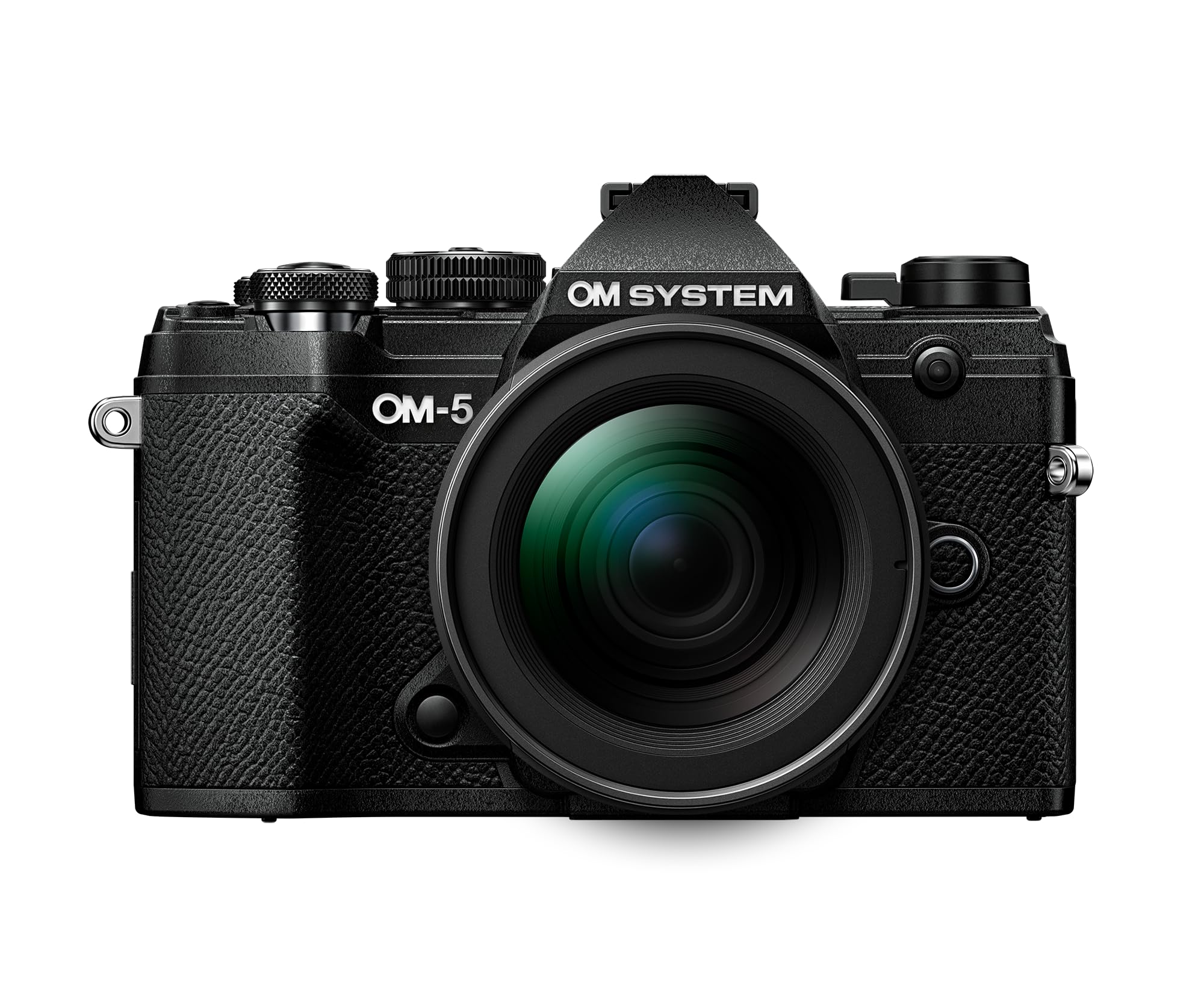 OM SYSTEM OLYMPUS OM-5 Black Micro Four Thirds System Camera M.Zuiko Digital ED 12-45mm F4.0 PRO kit Outdoor Camera Weather Sealed Design 5-Axis Image Stabilization 50MP Handheld High Res Shot