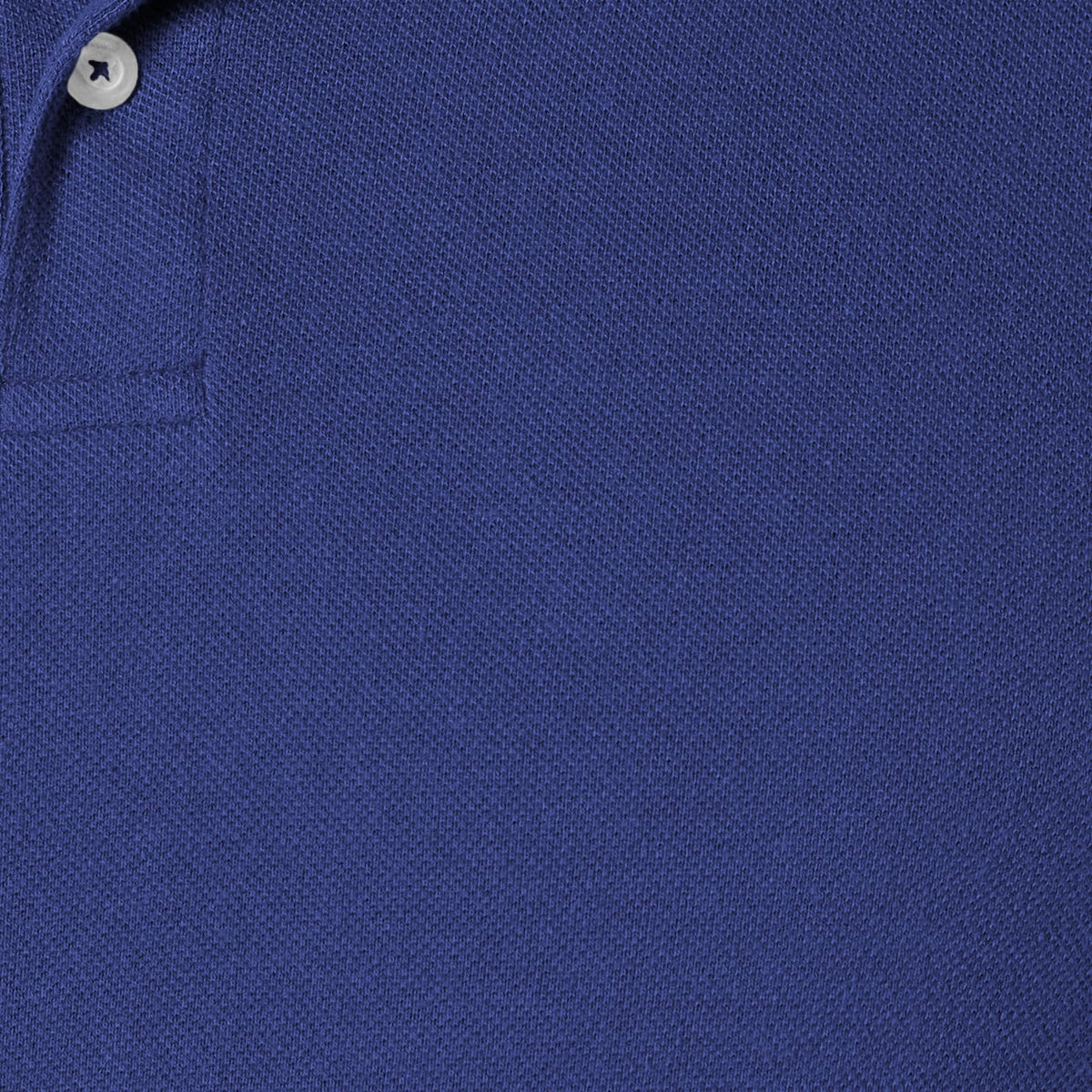 Amazon Essentials - Polo de piqué de algodón ajustado para hombre, color azul marino, talla M