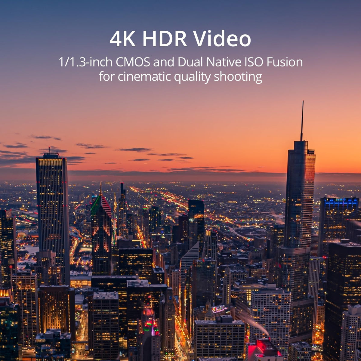 DJI Mini 3, Dron Mini con cámara Ligero y Plegable con vídeo 4K HDR, 38 min de Tiempo de Vuelo, Grabación Vertical y Funciones Inteligentes