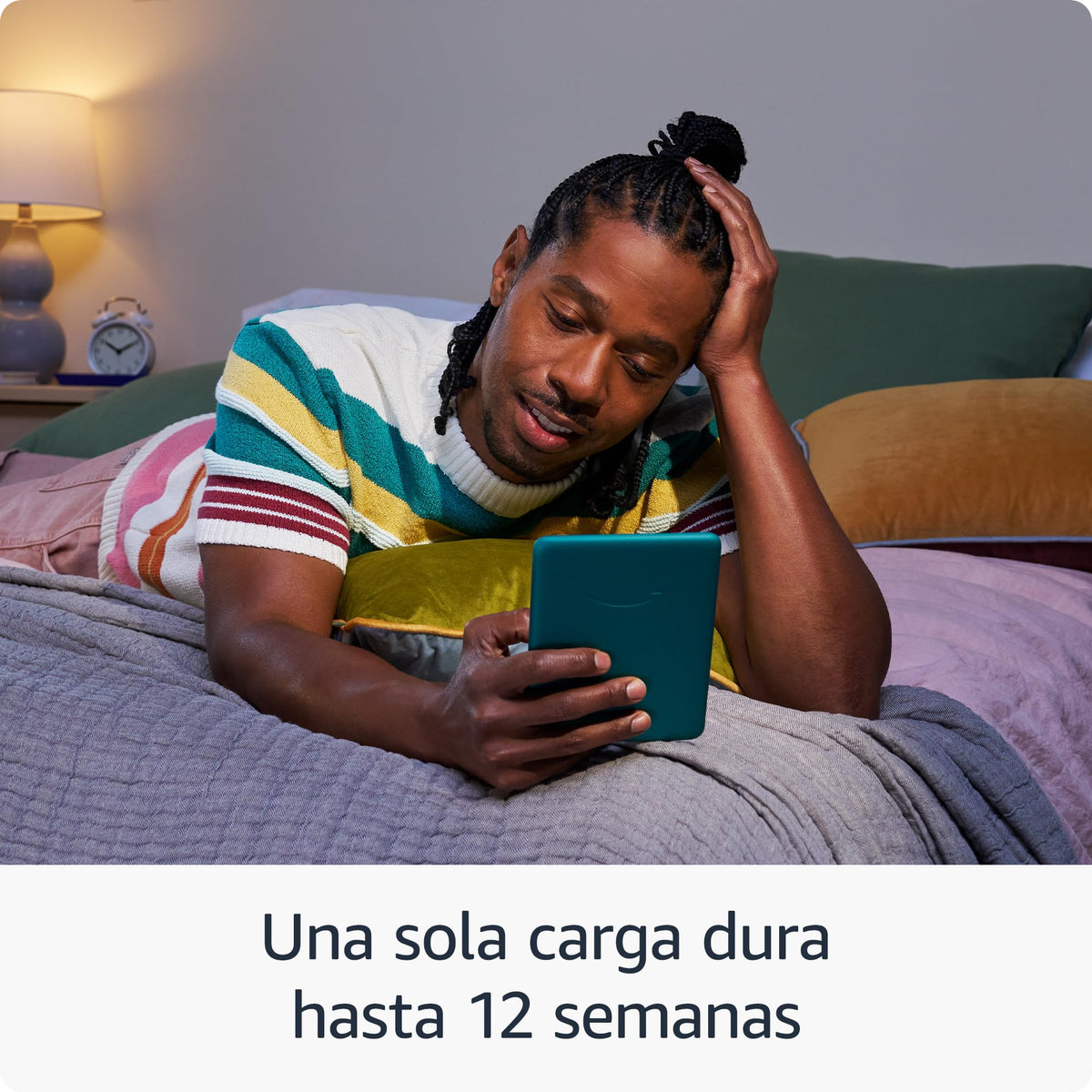 Amazon Kindle Paperwhite 16GB (modelo más reciente): nuestro Kindle más rápido de la historia, con una nueva pantalla de 7″ sin reflejos y una batería de semanas de duración. Color Negro