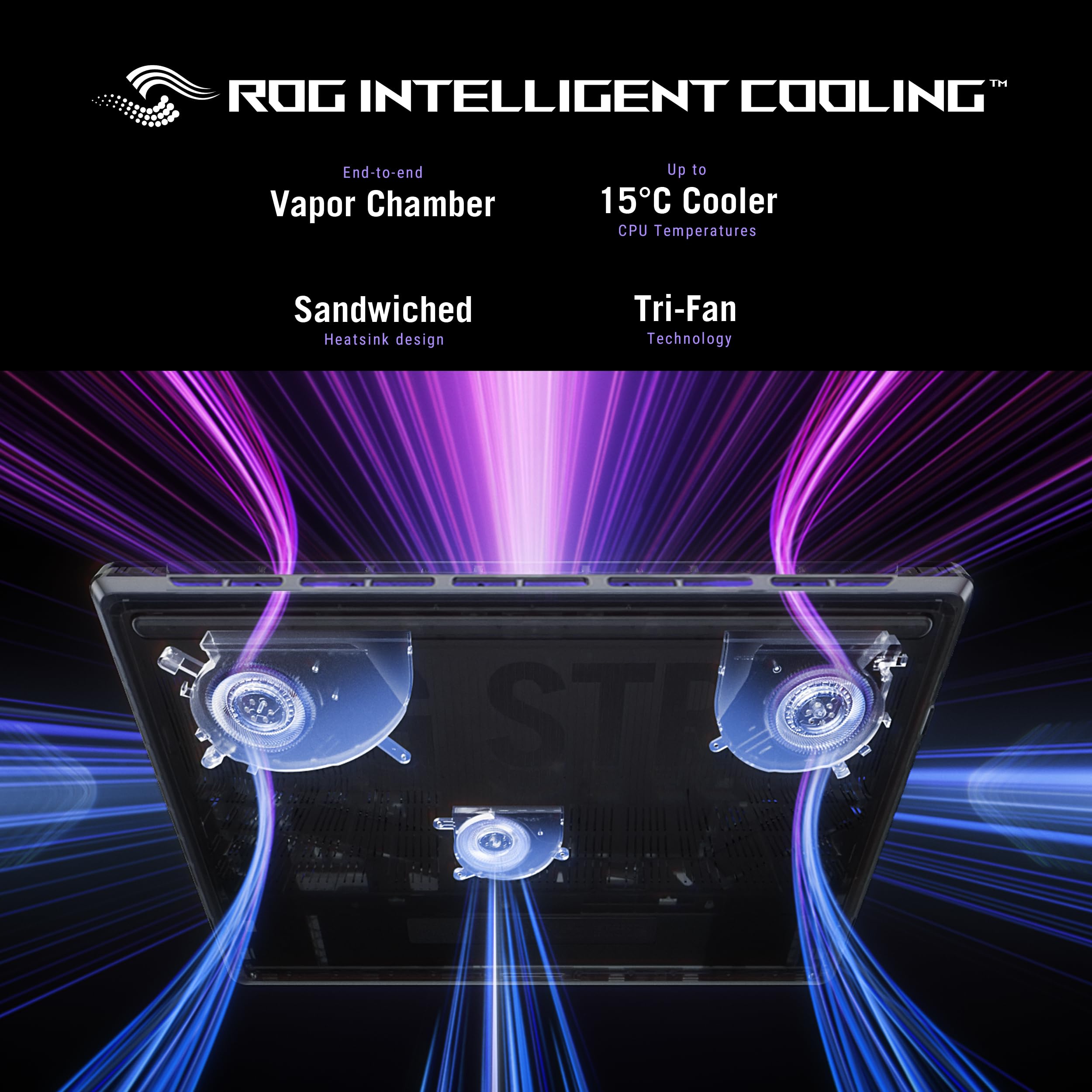 ASUS ROG Strix G16 (2025) Laptop para juegos, visualización FHD+ 16:10 de 165 Hz/3 ms, GPU NVIDIA® GeForce RTX™ 5050, procesador Intel® Core™ i7 14650HX, DDR5 de 16 GB, SSD PCIe Gen 4 de 1 TB, Wi-Fi 8