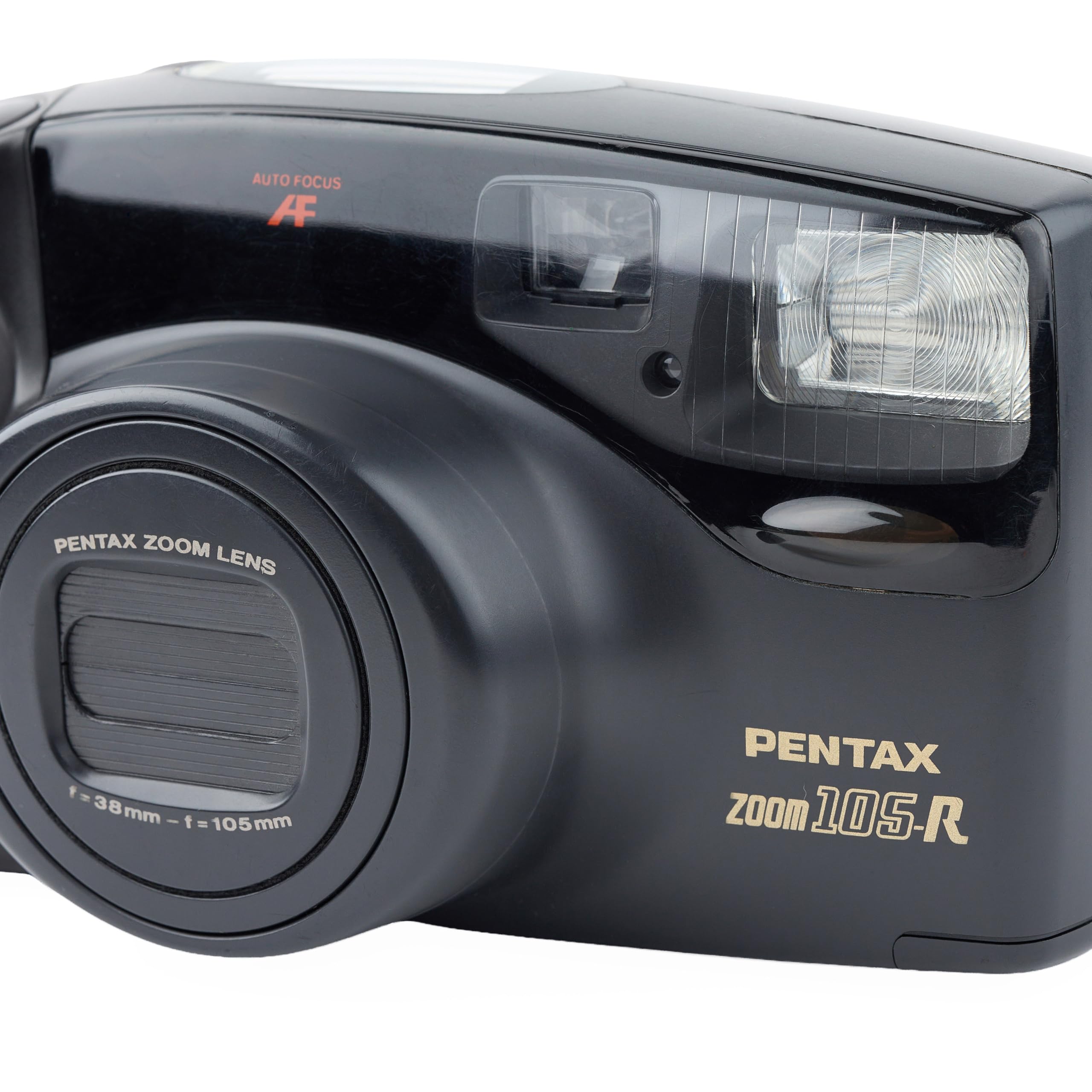 Pentax Zoom 105 R/Super 35mm P&S Film Camera W/ Zoom Lens 38-105mm, Built-in Flash And Auto Focus (Reacondicionado)
