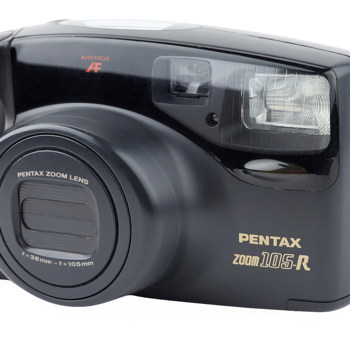 Pentax Zoom 105 R/Super 35mm P&S Film Camera W/ Zoom Lens 38-105mm, Built-in Flash And Auto Focus (Reacondicionado)
