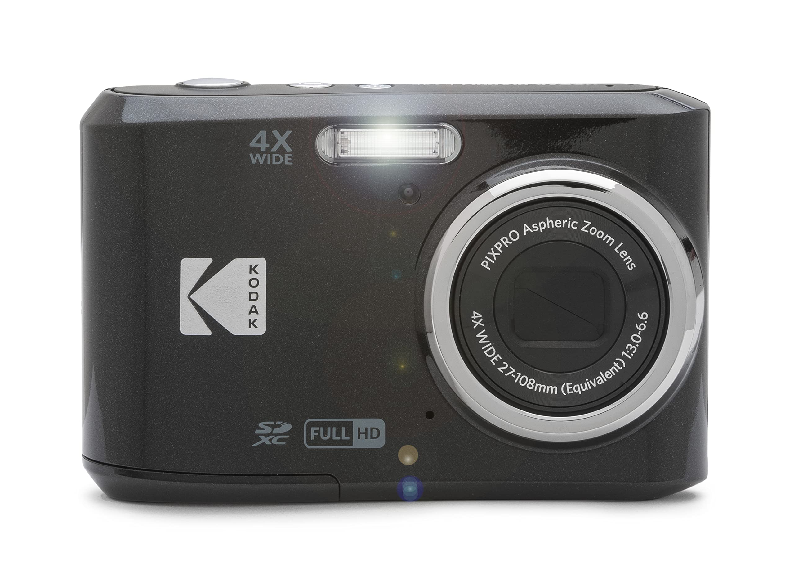 KODAK PIXPRO - Cámara Digital de 16 MP con Zoom óptico de 27 mm de Gran Angular y visualización LCD de 2,7 Pulgadas (Negro)