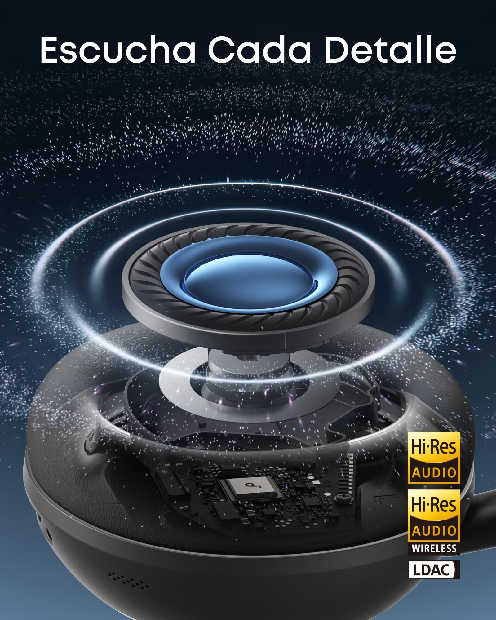 Soundcore by Anker Space 2 Audífonos Inalámbricos Diadema