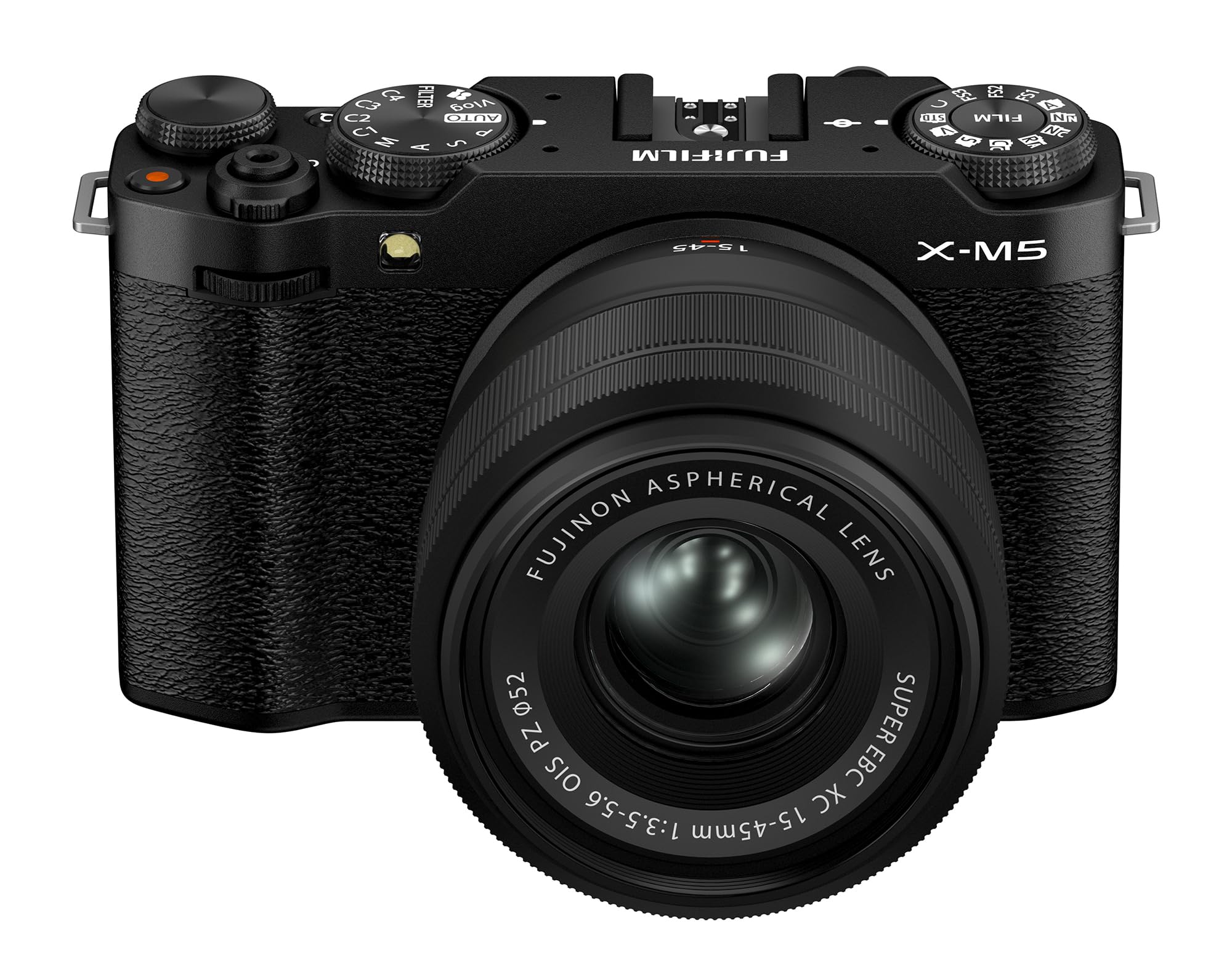 FUJIFILM X-M5 Cámara Digital sin Espejo XC15-45mmF3.5-5.6 OIS PZ Kit de Lentes - Negro