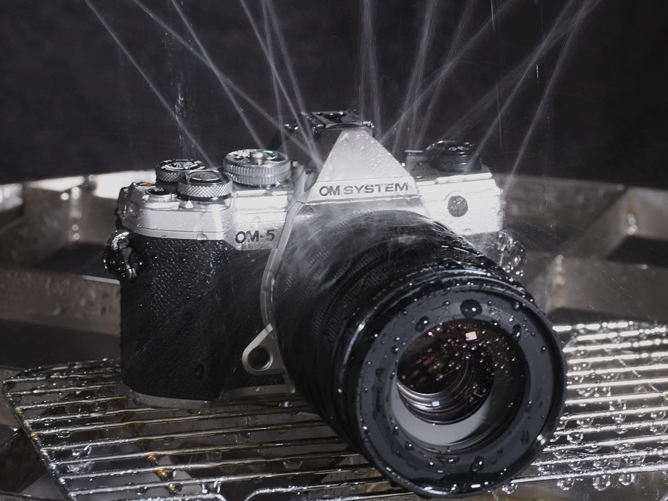 OM SYSTEM OLYMPUS OM-5 Black Micro Four Thirds System Camera M.Zuiko Digital ED 12-45mm F4.0 PRO kit Outdoor Camera Weather Sealed Design 5-Axis Image Stabilization 50MP Handheld High Res Shot
