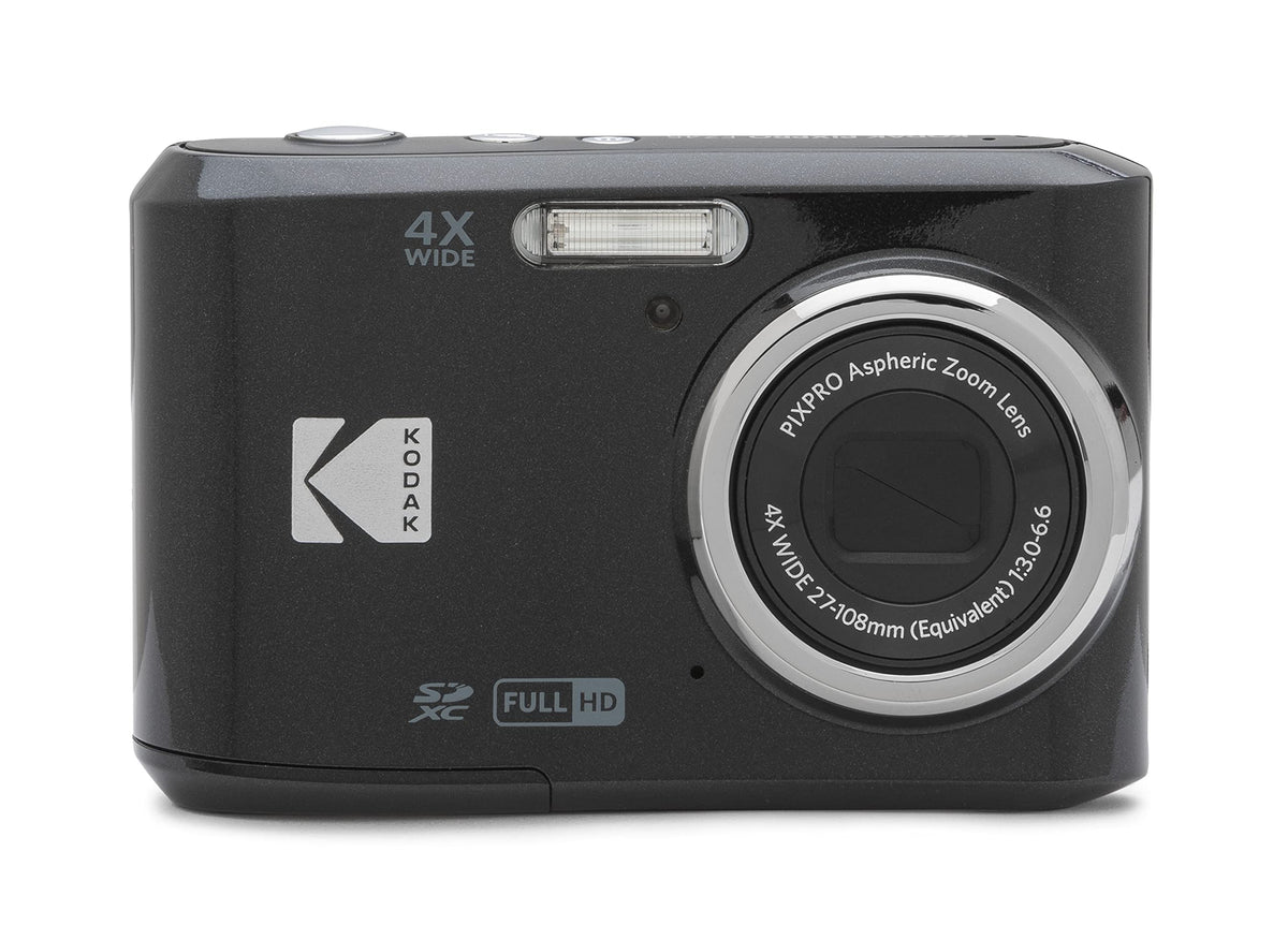 KODAK PIXPRO - Cámara Digital de 16 MP con Zoom óptico de 27 mm de Gran Angular y visualización LCD de 2,7 Pulgadas (Negro)
