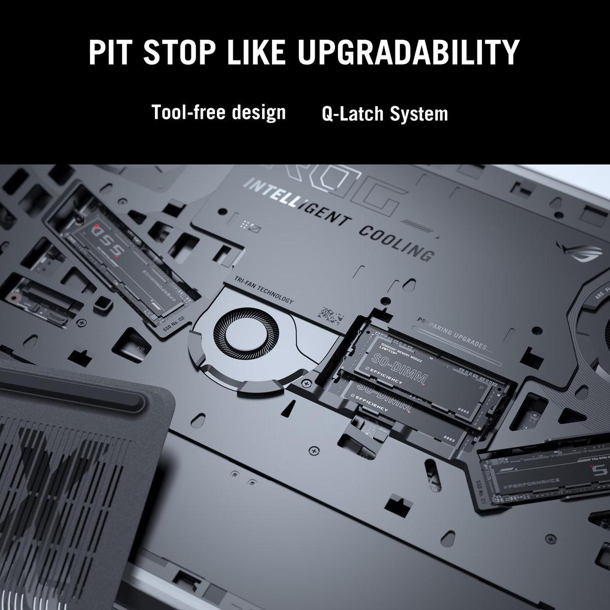 ASUS ROG Strix G16 (2025) Laptop para juegos, visualización FHD+ 16:10 de 165 Hz/3 ms, GPU NVIDIA® GeForce RTX™ 5050, procesador Intel® Core™ i7 14650HX, DDR5 de 16 GB, SSD PCIe Gen 4 de 1 TB, Wi-Fi 8