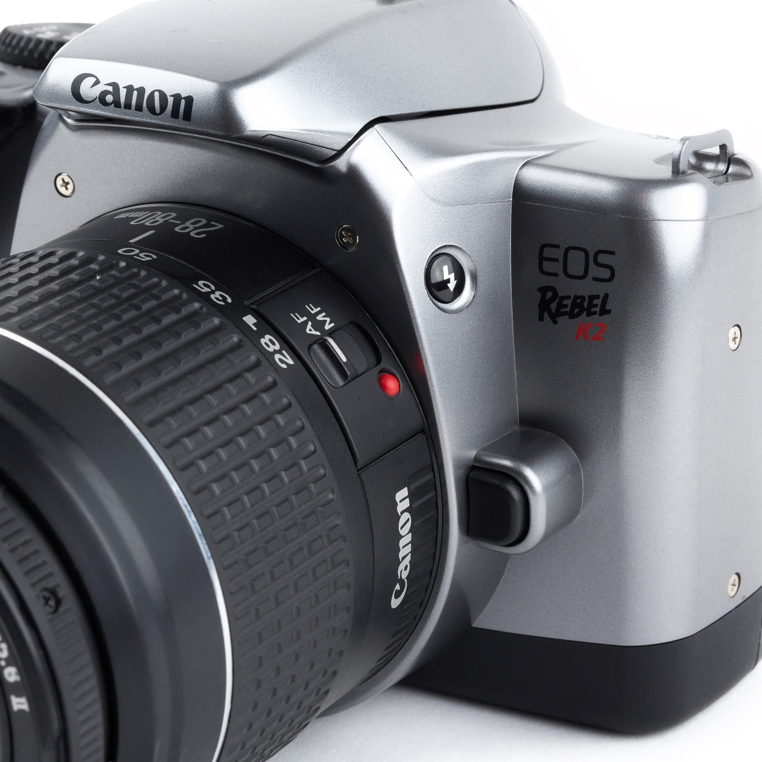 Canon EOS Rebel K2 Cámara SLR de 35 mm con kit de objetivos EF 28-80 II (reacondicionado)