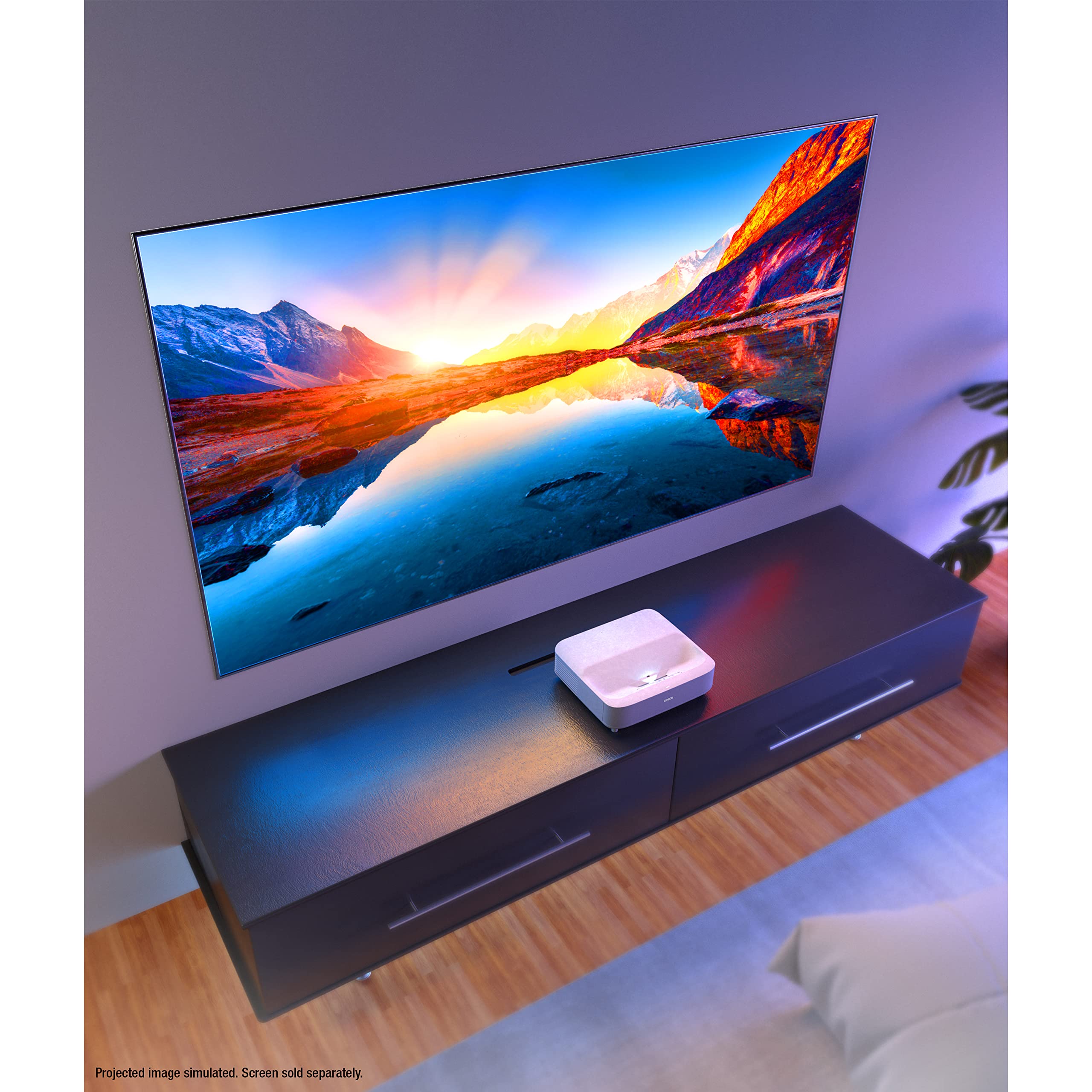 Epson Epiqvision Proyector, Full HD y Streaming, LS300 Color Blanco