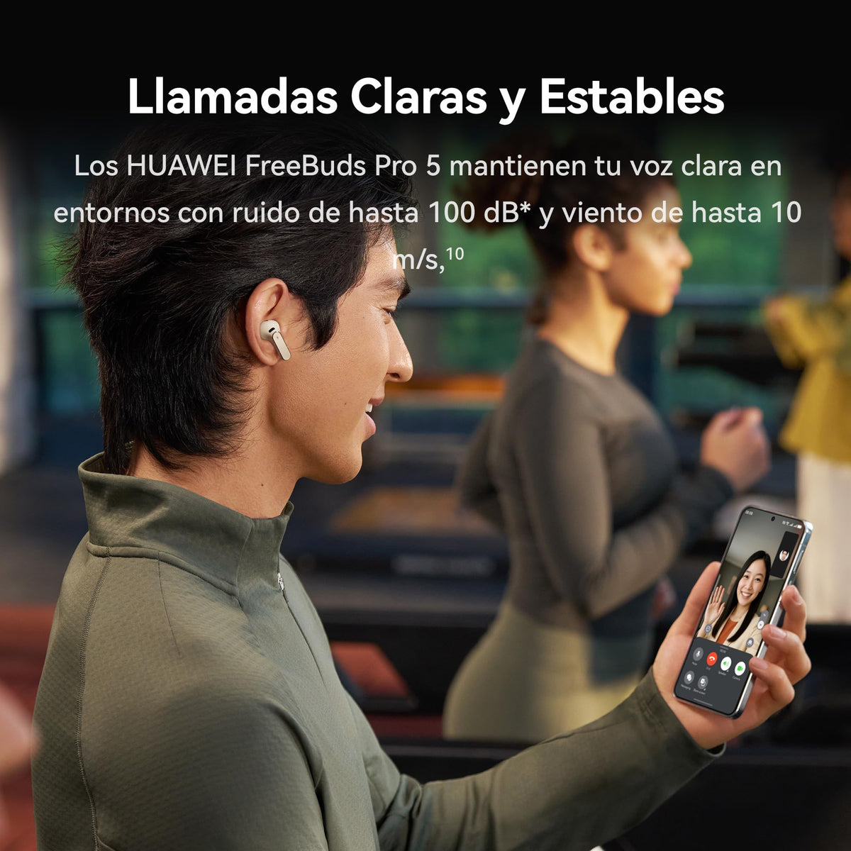 HUAWEI FreeBuds Pro 5 Audífonos inalámbricos, Gris