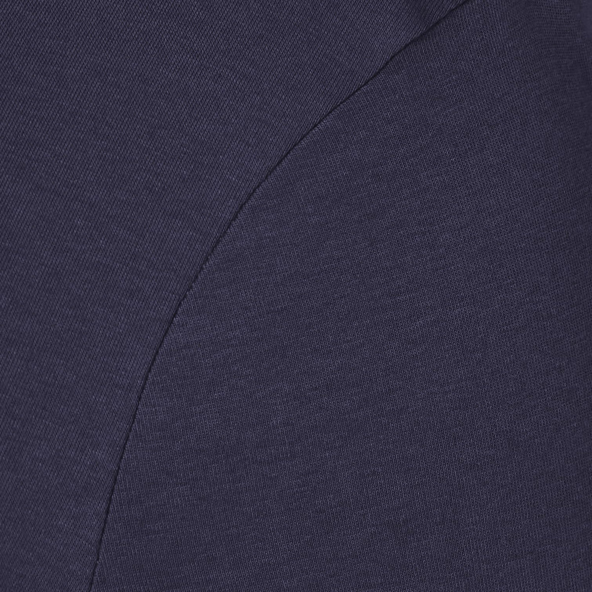 Amazon Essentials - Camiseta de manga 3/4 ajustada con cuello barco sólido para mujer, color azul marino, talla G
