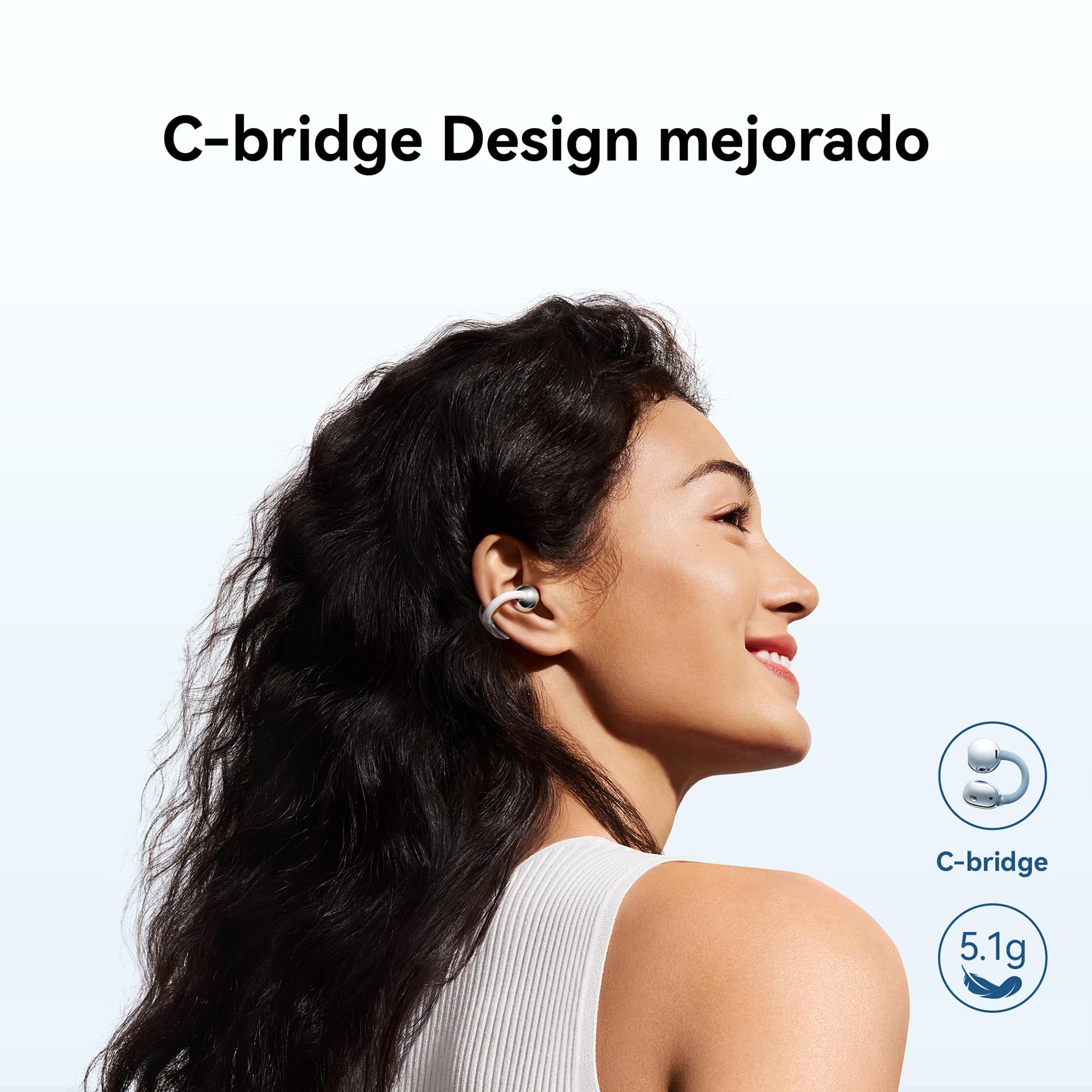 HUAWEI FreeClip 2 Audífonos inalámbricos, Negro