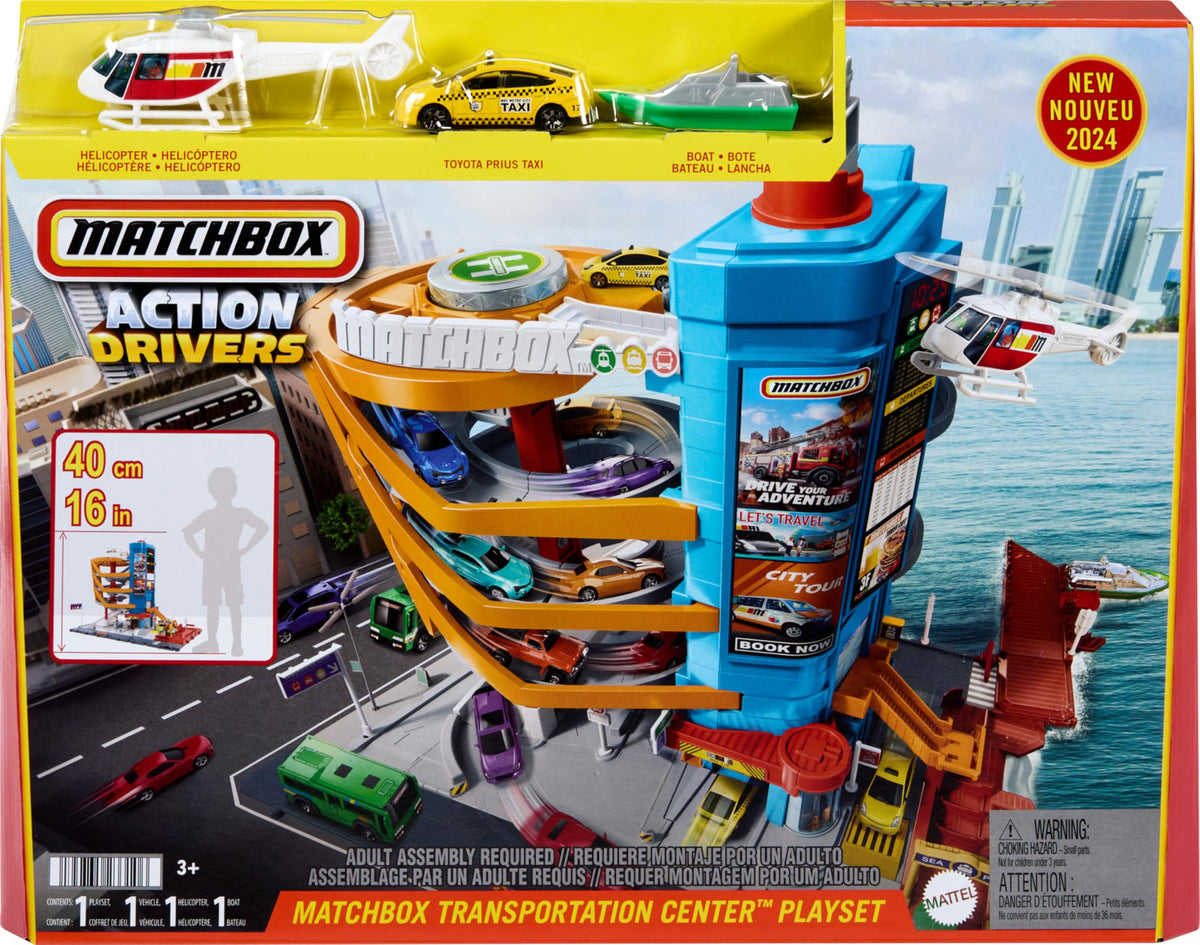 Matchbox Set de Juego Garage de Aventura para niños de 3 años en adelante