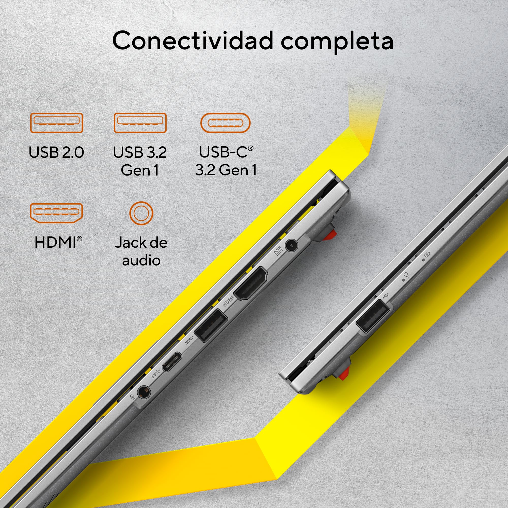 ASUS Vivobook Go 14/ AMD Ryzen 5-7520U/ 8GB - 512GB SSD/Teclado en Español + Mouse y Mochila (Garantía y Servicio en México) (Modelo 2024)