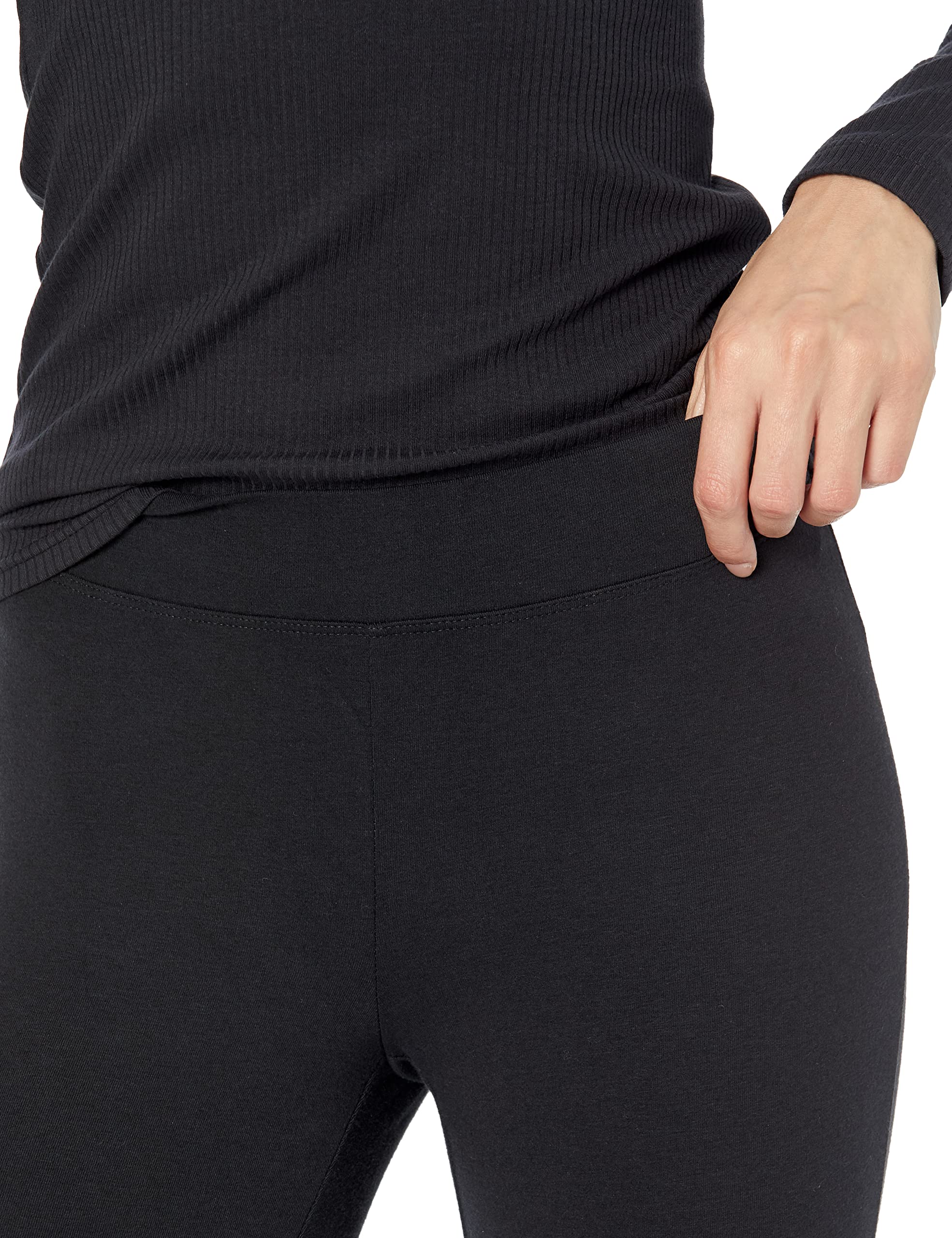 Amazon Essentials - Leggings para mujer, color negro, talla G
