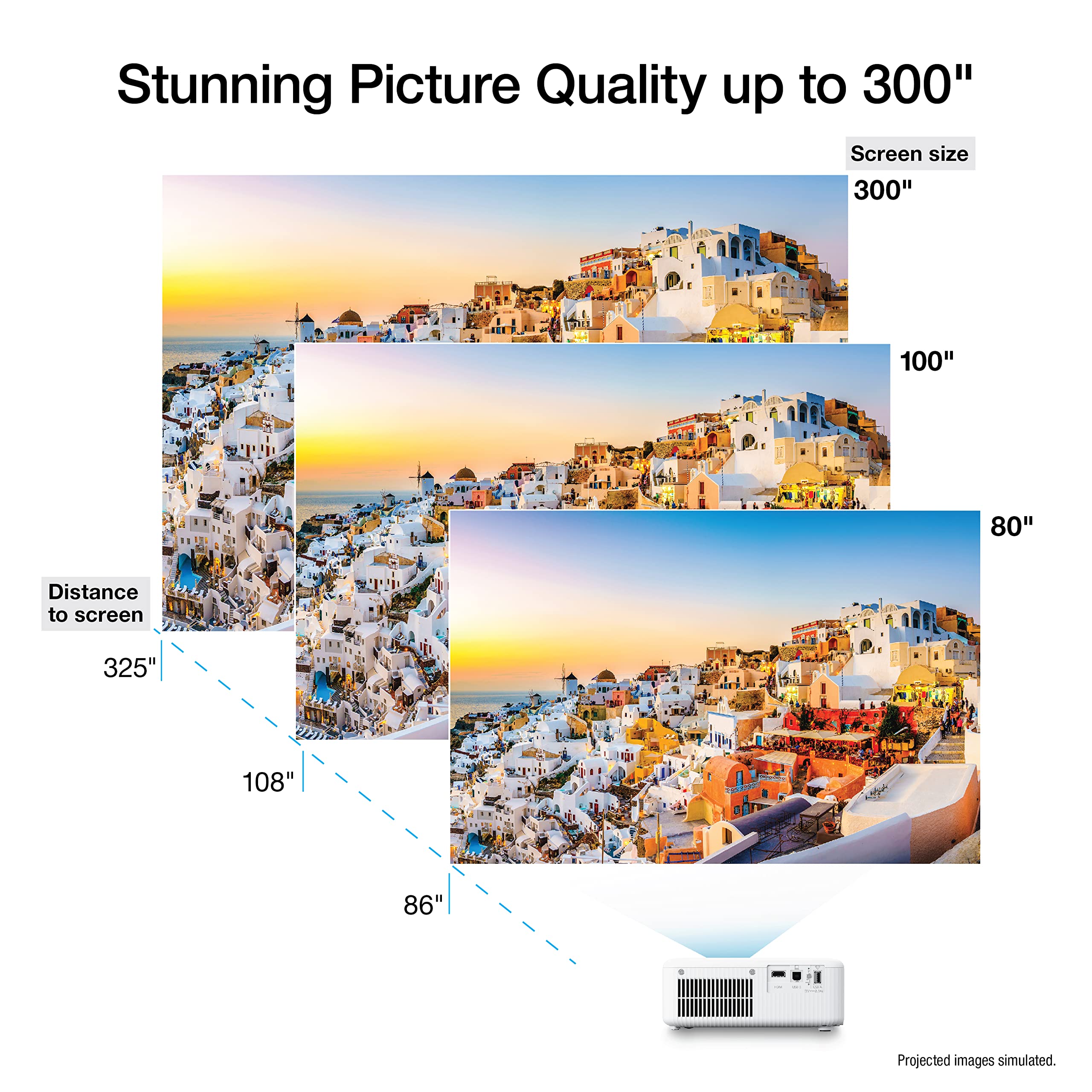 Epson EpiqVision Flex CO-FH02 Proyector portátil de transmisión inteligente Full HD 1080p, 3 chips 3LCD, 3.000 lúmenes en color/brillo blanco, Android TV, Bluetooth, altavoz de 5 W, entretenimiento en