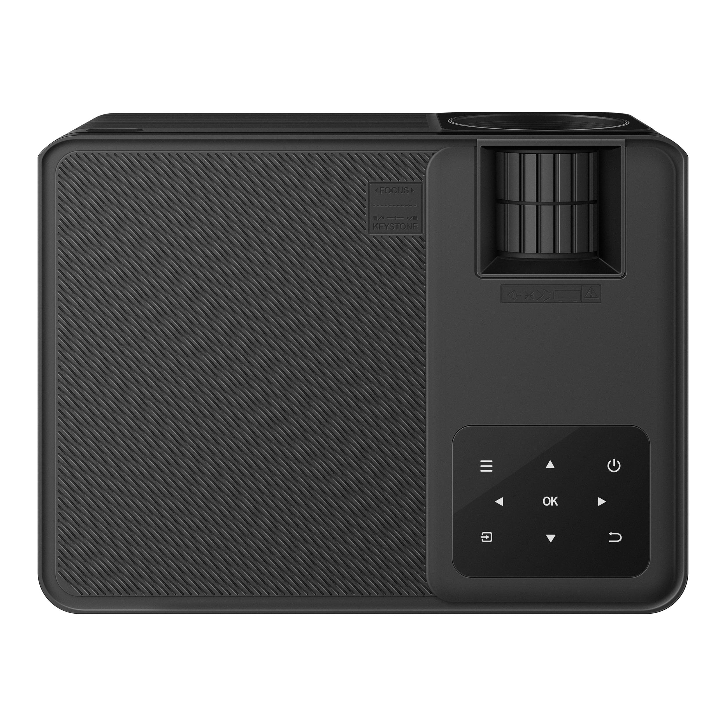 STEREN Proyector Multimedia Full HD de 600 ANSI LM con función Espejo | Bluetooth, Función Espejo, Cine en Casa, Pantalla Grande PRO-550