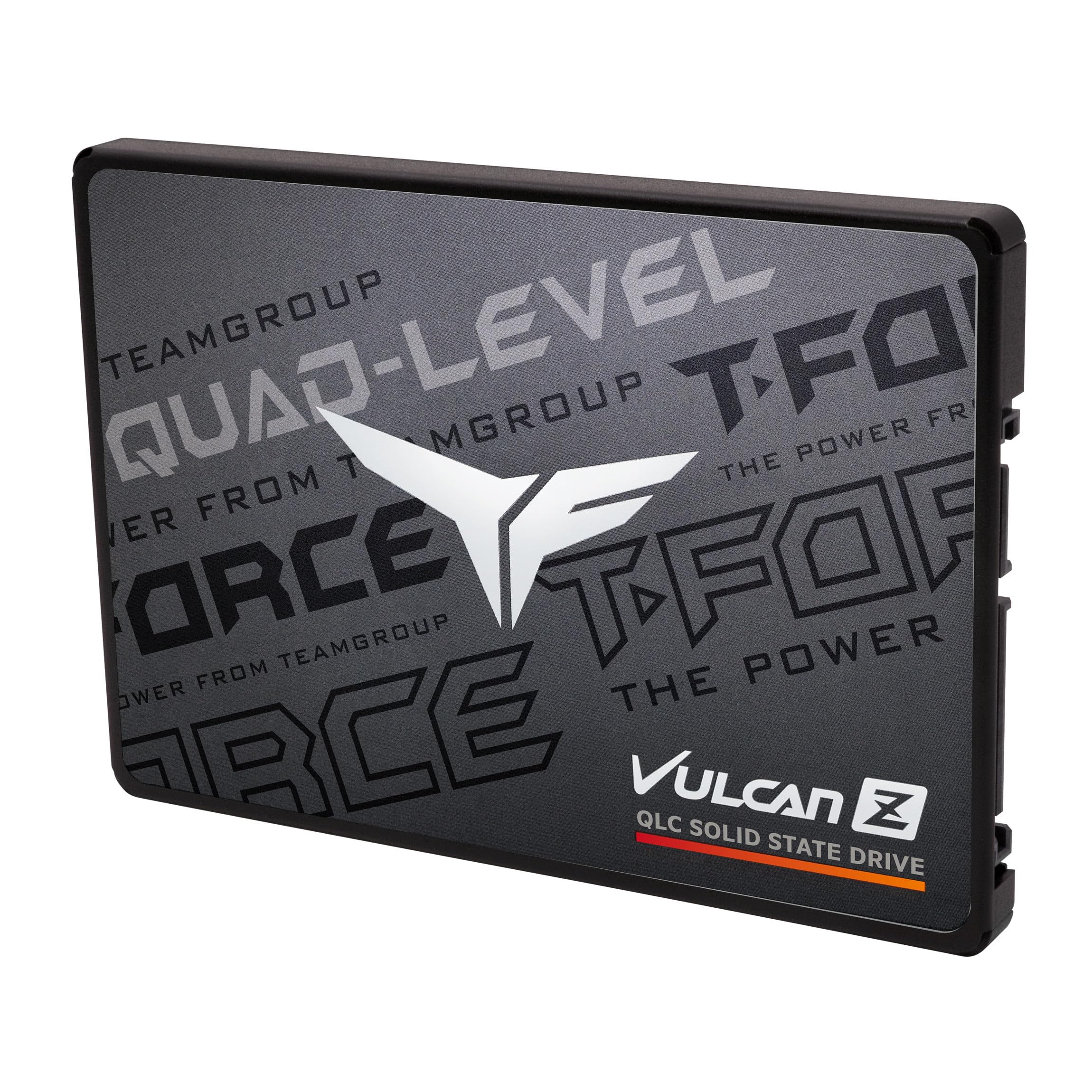 TEAMGROUP T-Force Vulcan Z 1TB SLC Cache 3D NAND QLC 2.5 Pulgadas SATA III Unidad de Estado sólido Interna SSD (R/W Velocidad de hasta 550/500 MB/s) T253TY001T0C101
