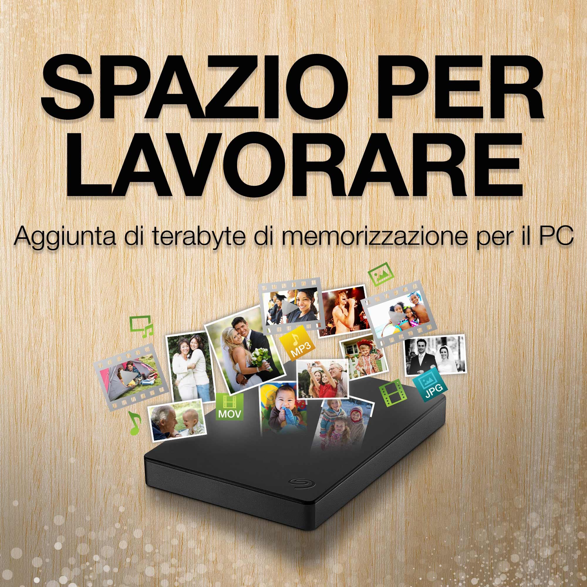 Seagate Disco duro externo USB 3.0 portátil , 5TB