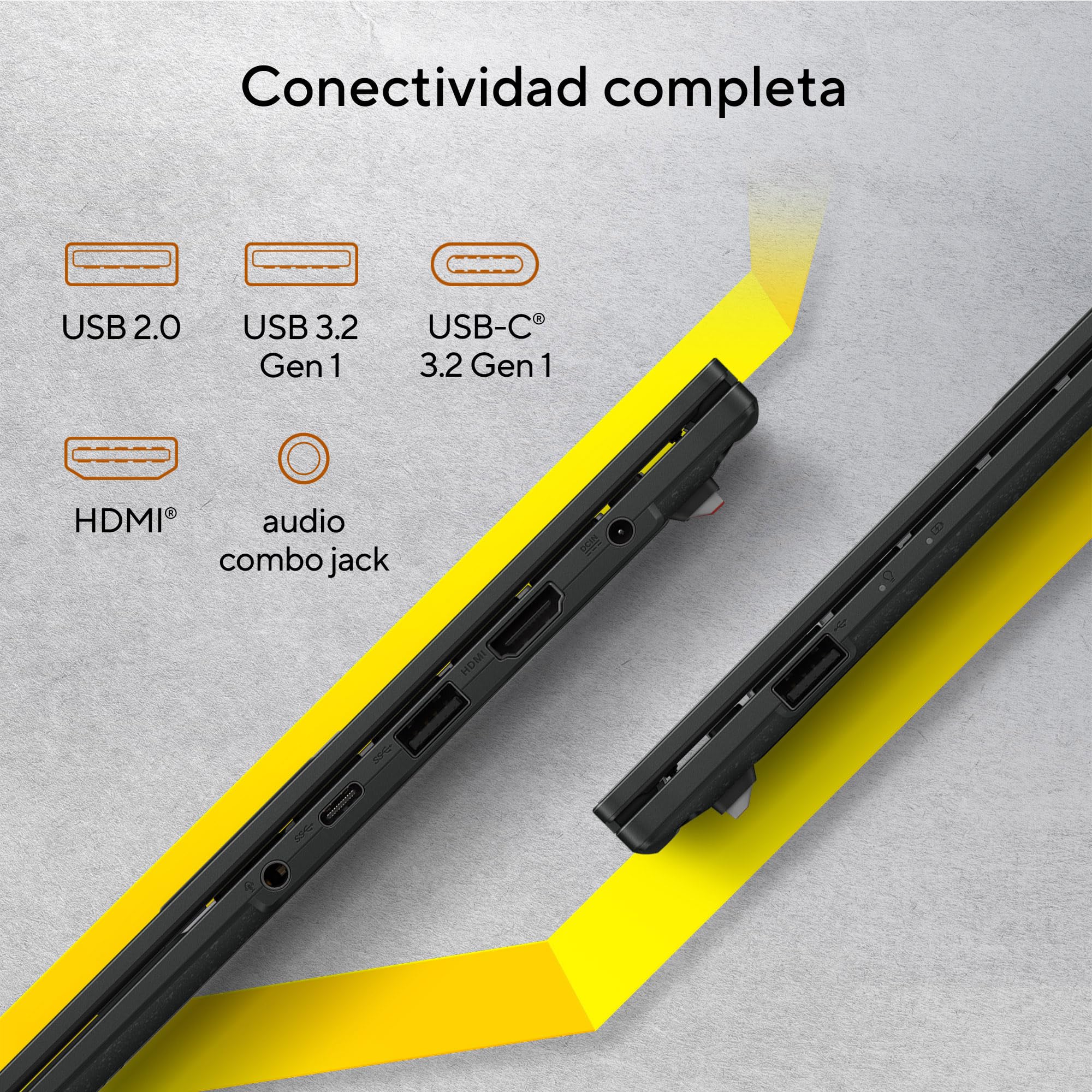 ASUS Vivobook Go 14/ Ryzen 3 7320U/ AMD Radeon Graphics/ 8GB - 512GB SSD/Wi-Fi 5 + Bluetooth 5.1/ Teclado en Español (Garantía y Servicio con la Marca en México)